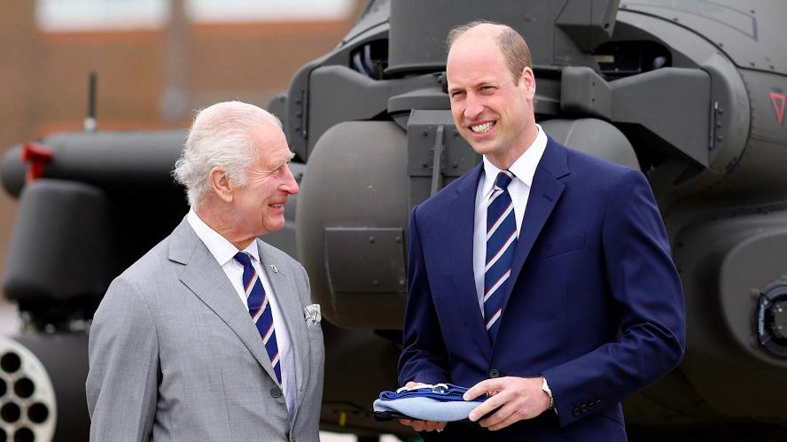 Príncipe William assume cargo que rei Charles prometeu a Harry
