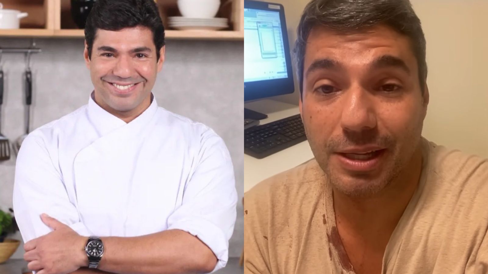 Chef Felipe Bronze é espancado após reagir a assalto e desabafa: ‘Burrice’