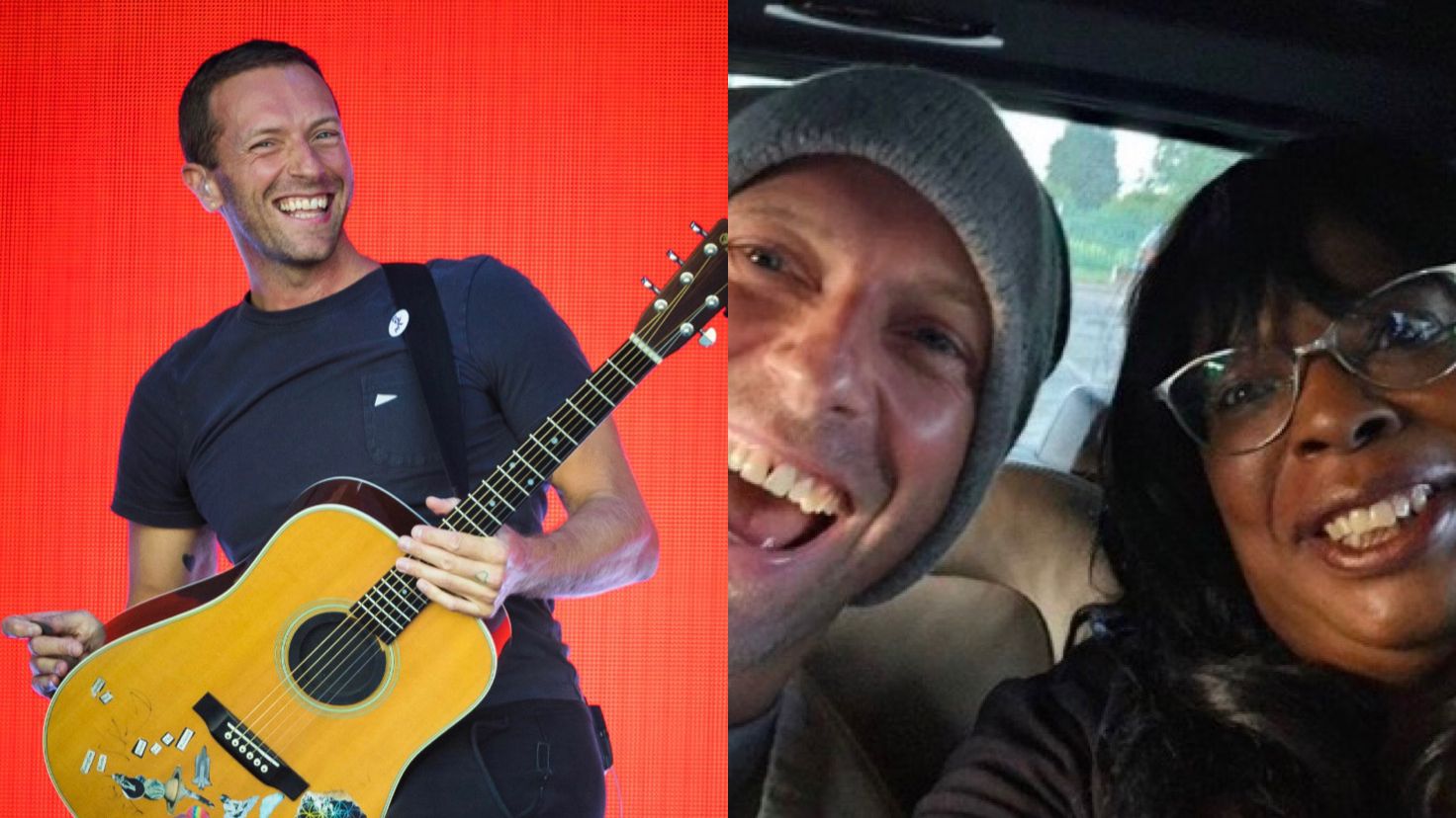 Fã viraliza ao pegar carona com Chris Martin, do Coldplay, e afirma: “Ele está solteiro”