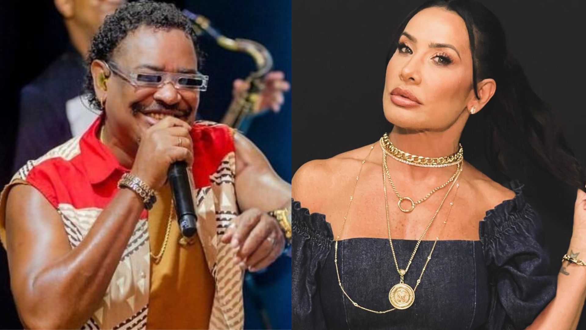 Compadre Washington revela mágoa de Scheila Carvalho: ‘Detesto’