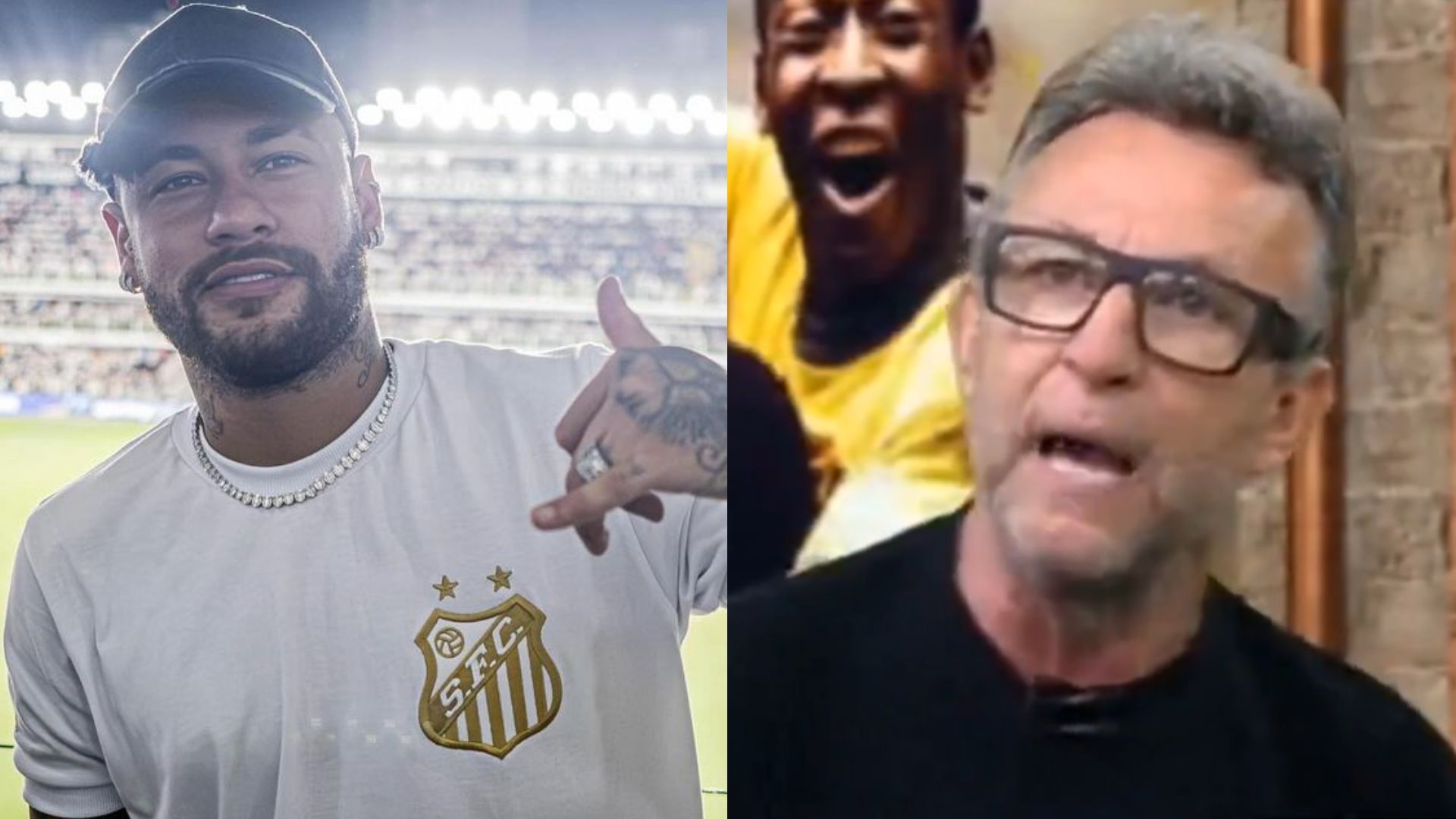Neymar Jr ganha recado ao vivo de Craque Neto após grande ajuda ao RS