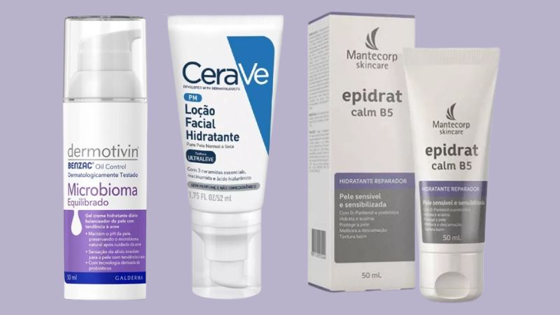 Cuidados com a pele: 7 hidratantes faciais para garantir no dia a dia