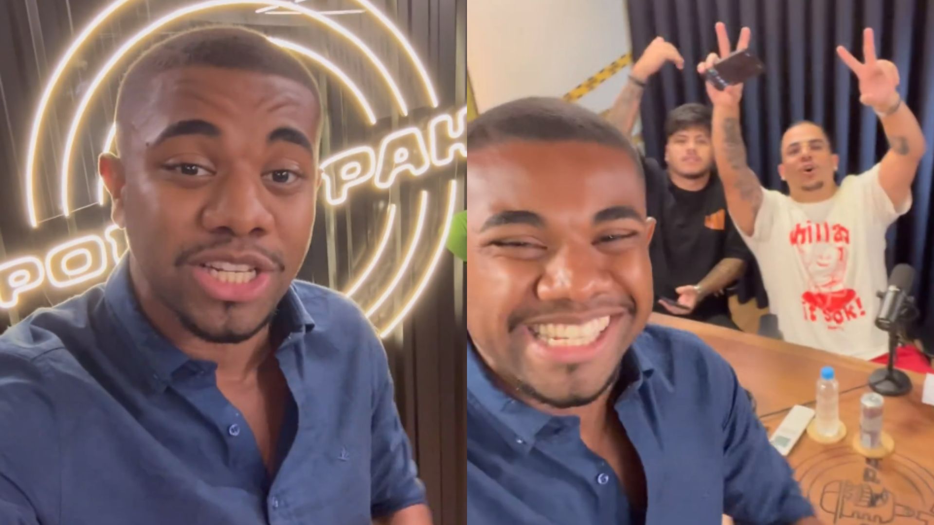 Davi Brito convida fãs para assistir sua participação em podcast