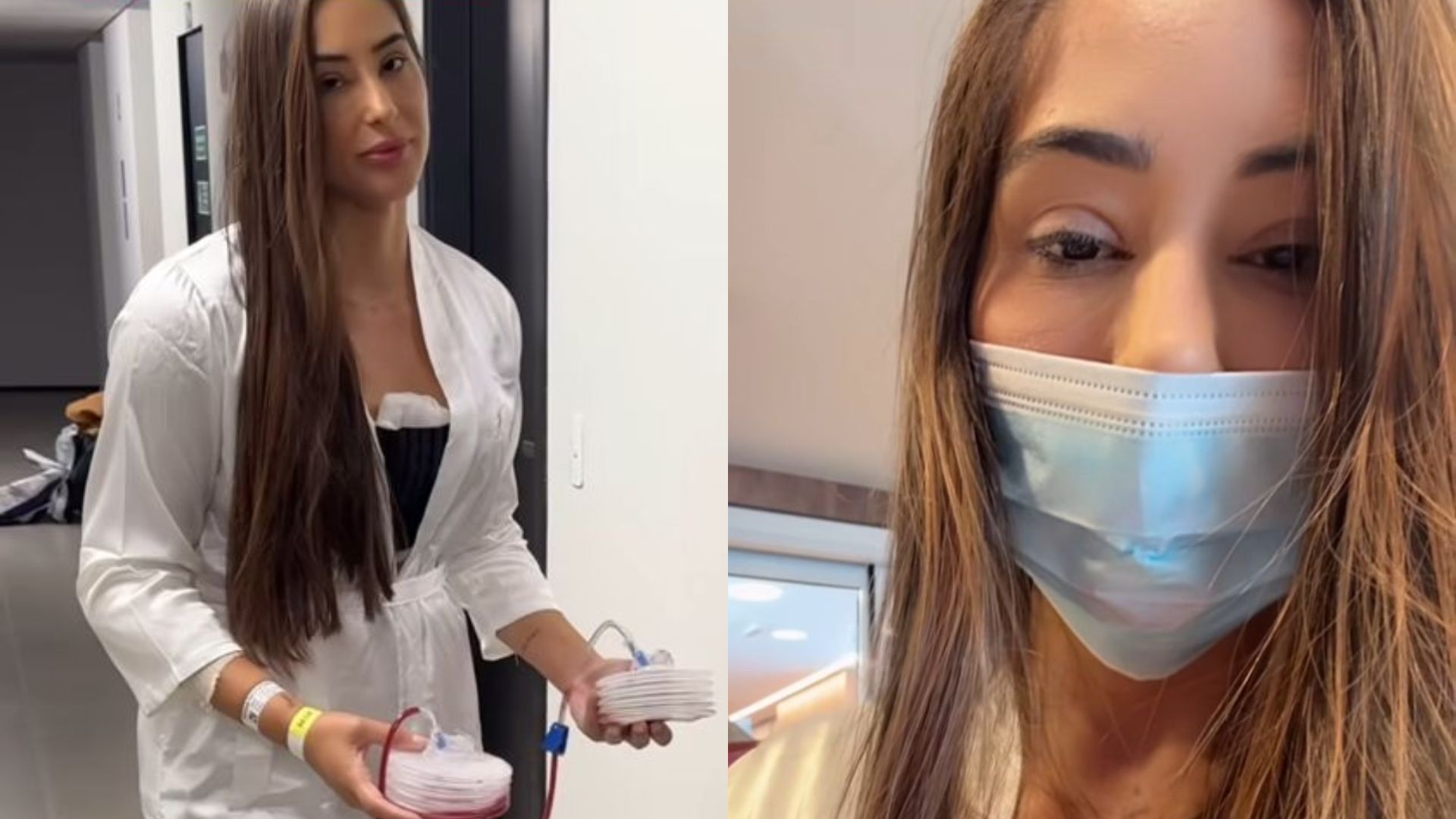 Deniziane recebe alta hospitalar após cirurgia plástica: “Alívio”