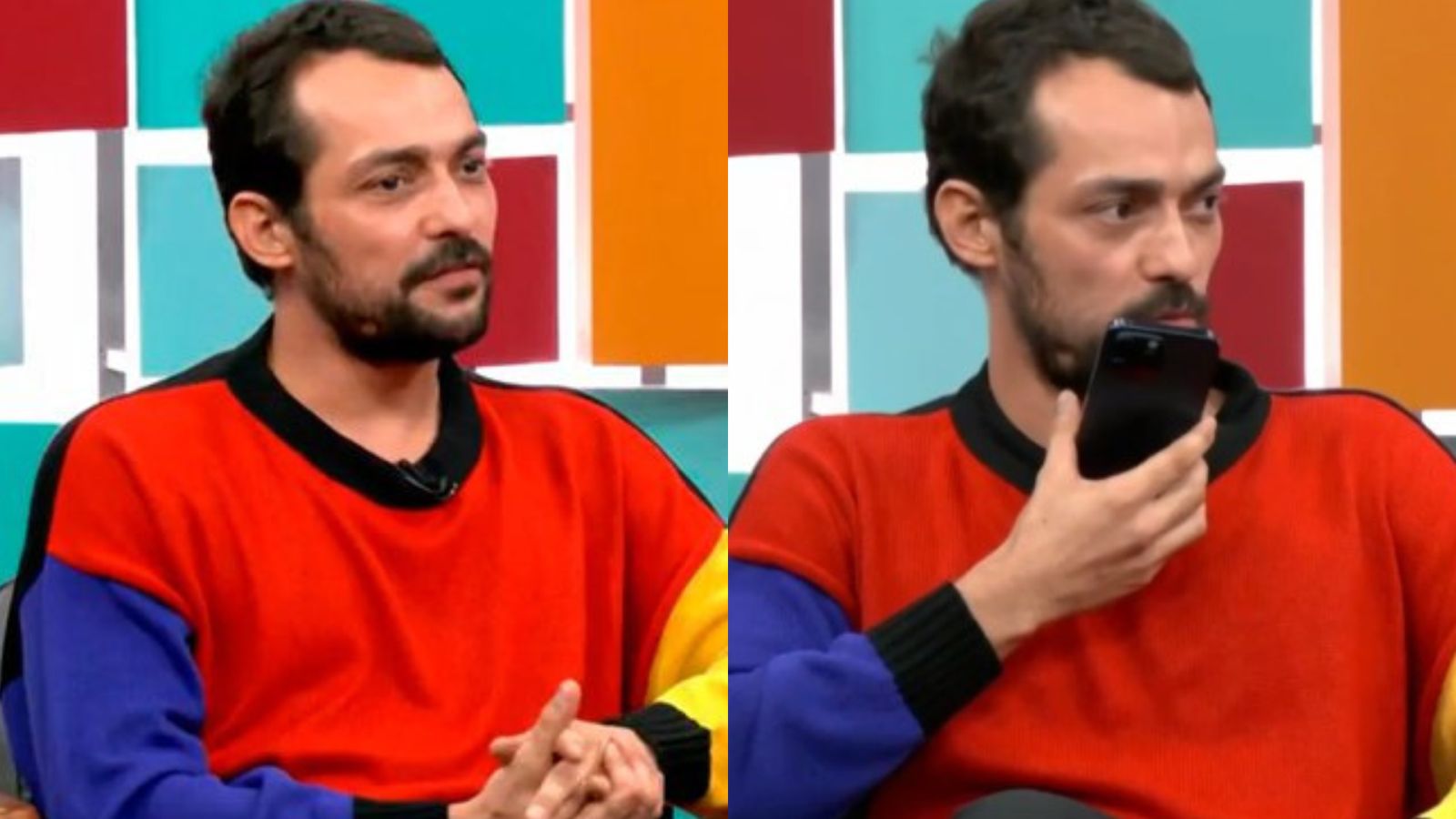 Eduardo Sterblitch é ignorado ao tentar fazer as pazes com apresentador: ‘Me odeia’