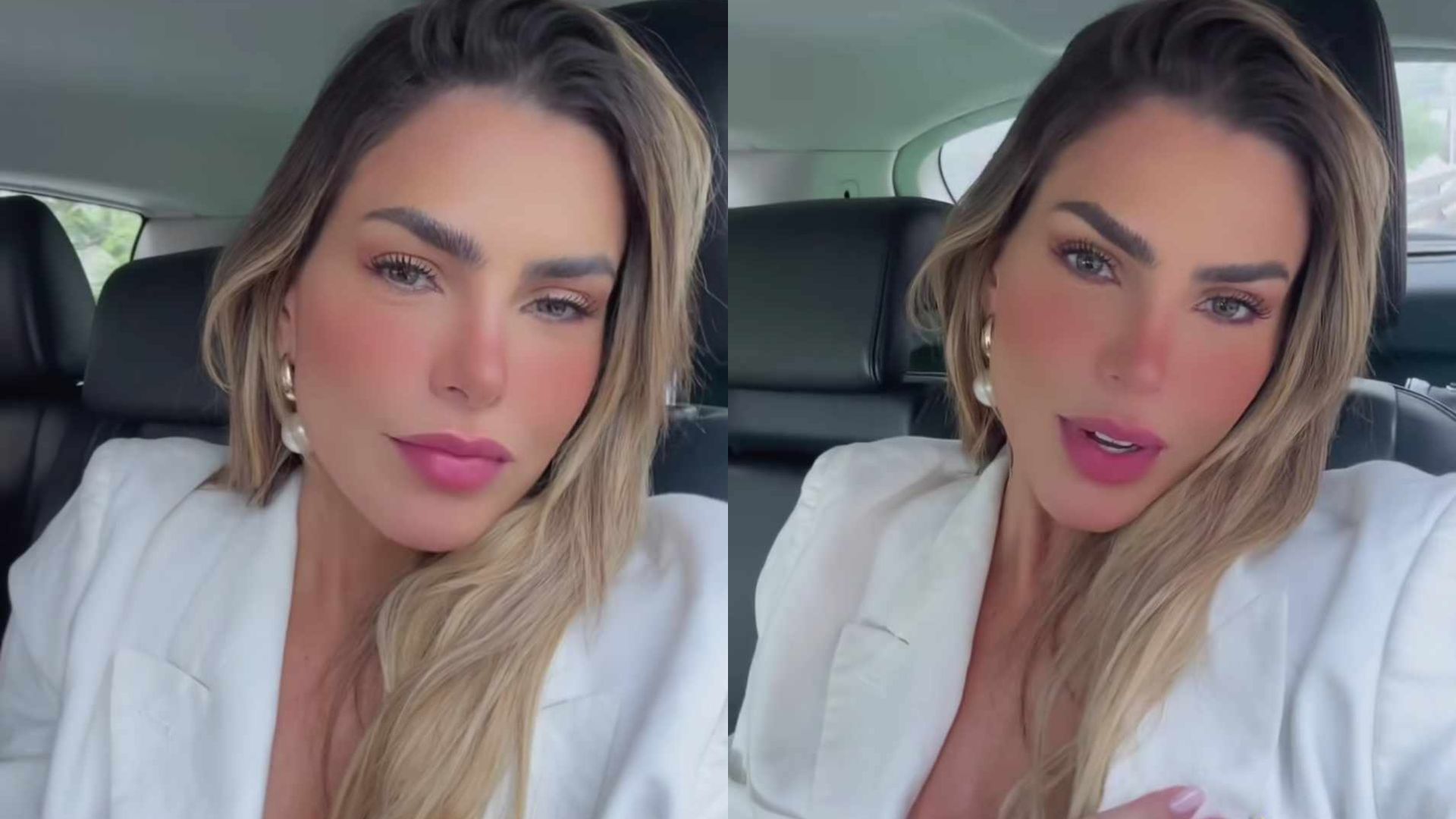 Erika Schneider relata fuga de motorista que tentou extorqui-la: “Não queria parar”