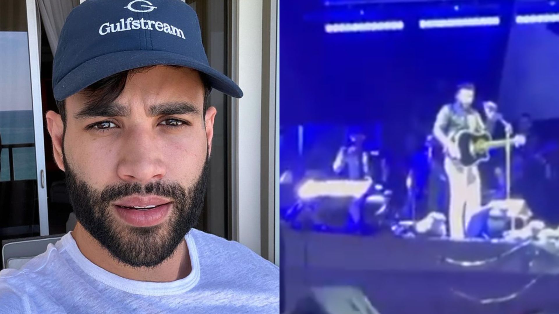 Fã sofre acidente ao tentar invadir palco de Gusttavo Lima