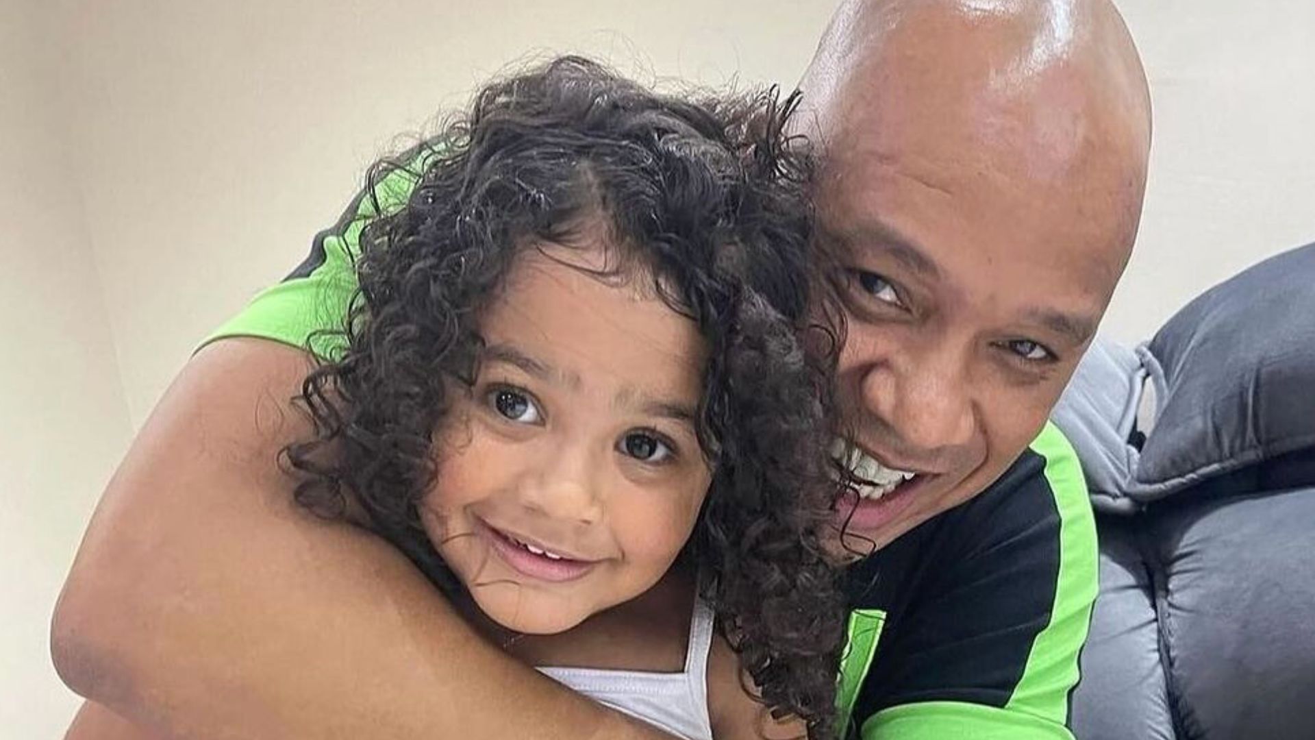 Filha caçula de Anderson Leonardo completa 4 anos: ‘Família unida por você’