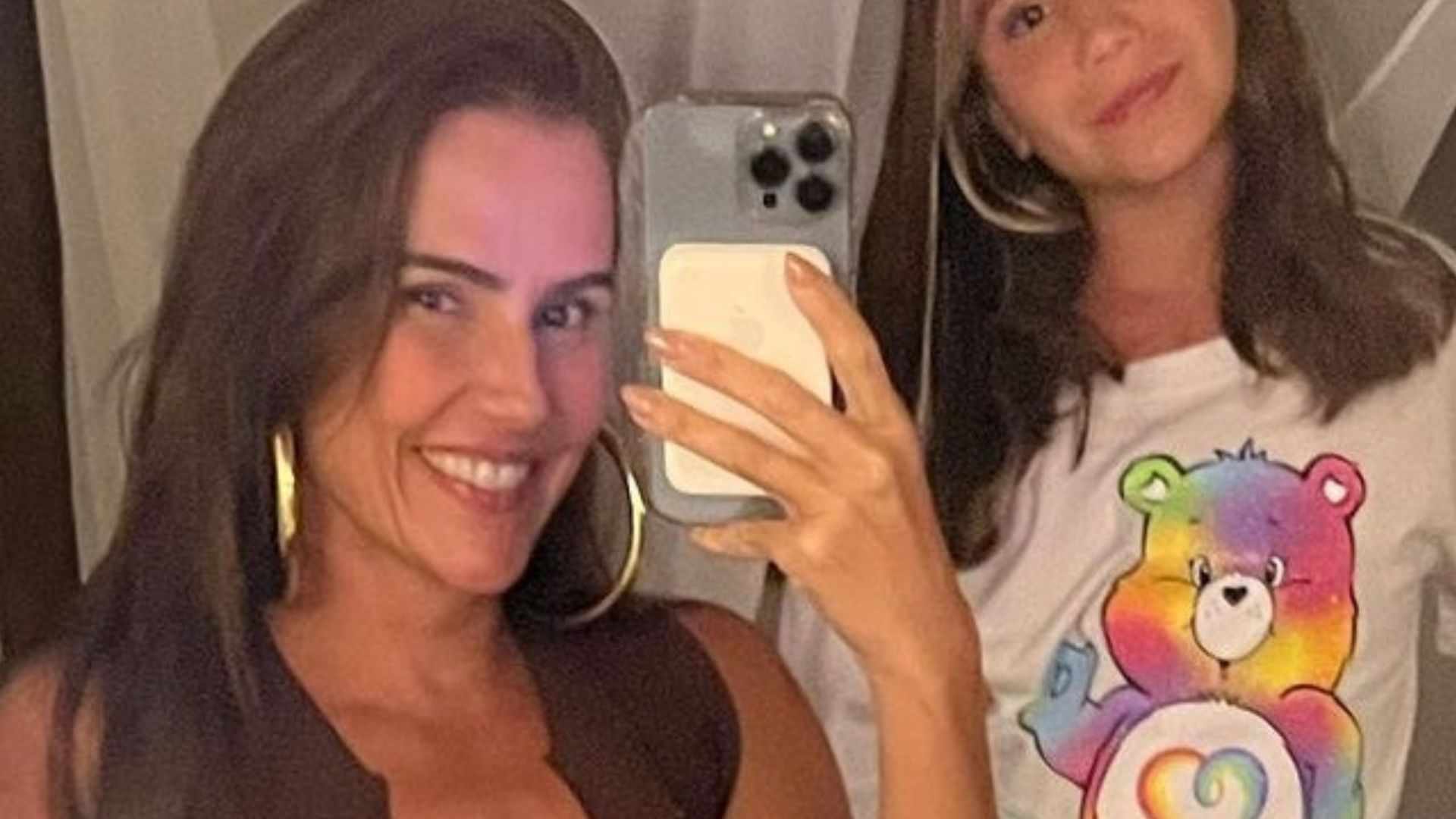 Filha de Deborah Secco impressiona com estilo em fotos: ‘Lindas’
