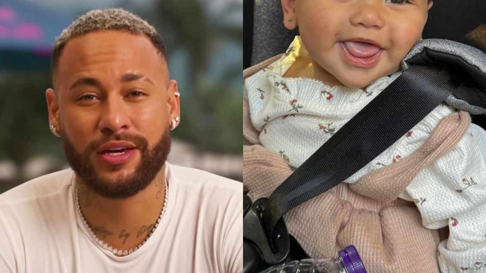 Lindíssima! Filha de Neymar encanta com seu charme e estilo em shopping