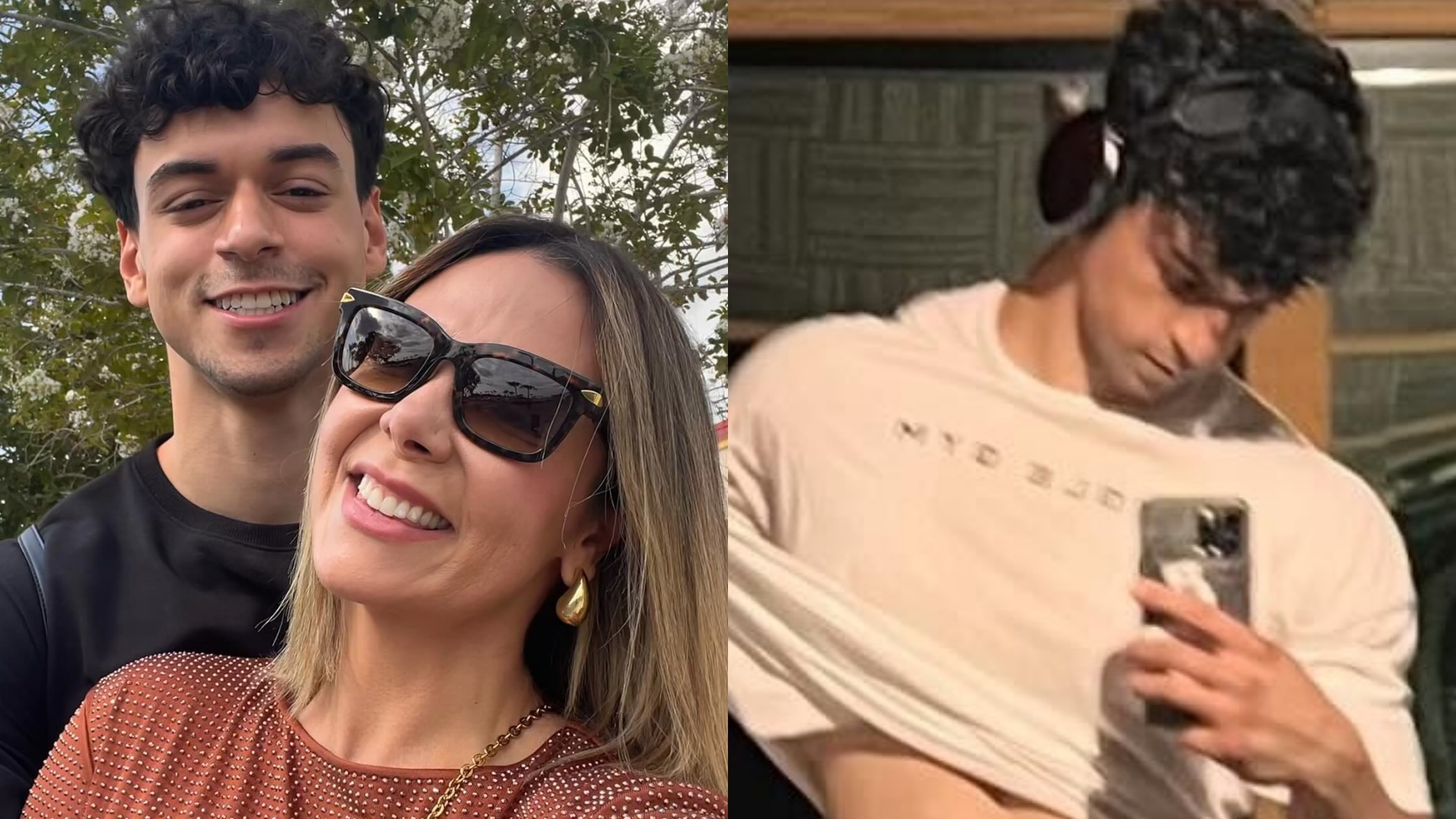 Filho de Carla Perez impressiona ao mostrar corpo musculoso na web