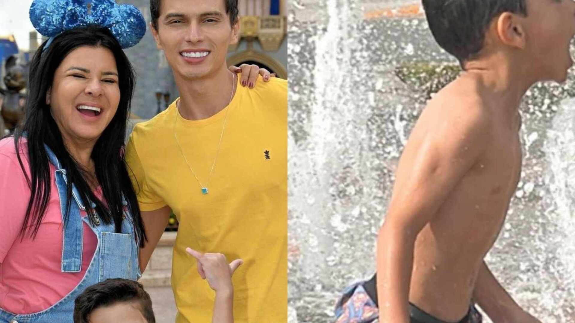 Pela 1ª vez, Mara Maravilha posta fotos do filho sozinho e se declara
