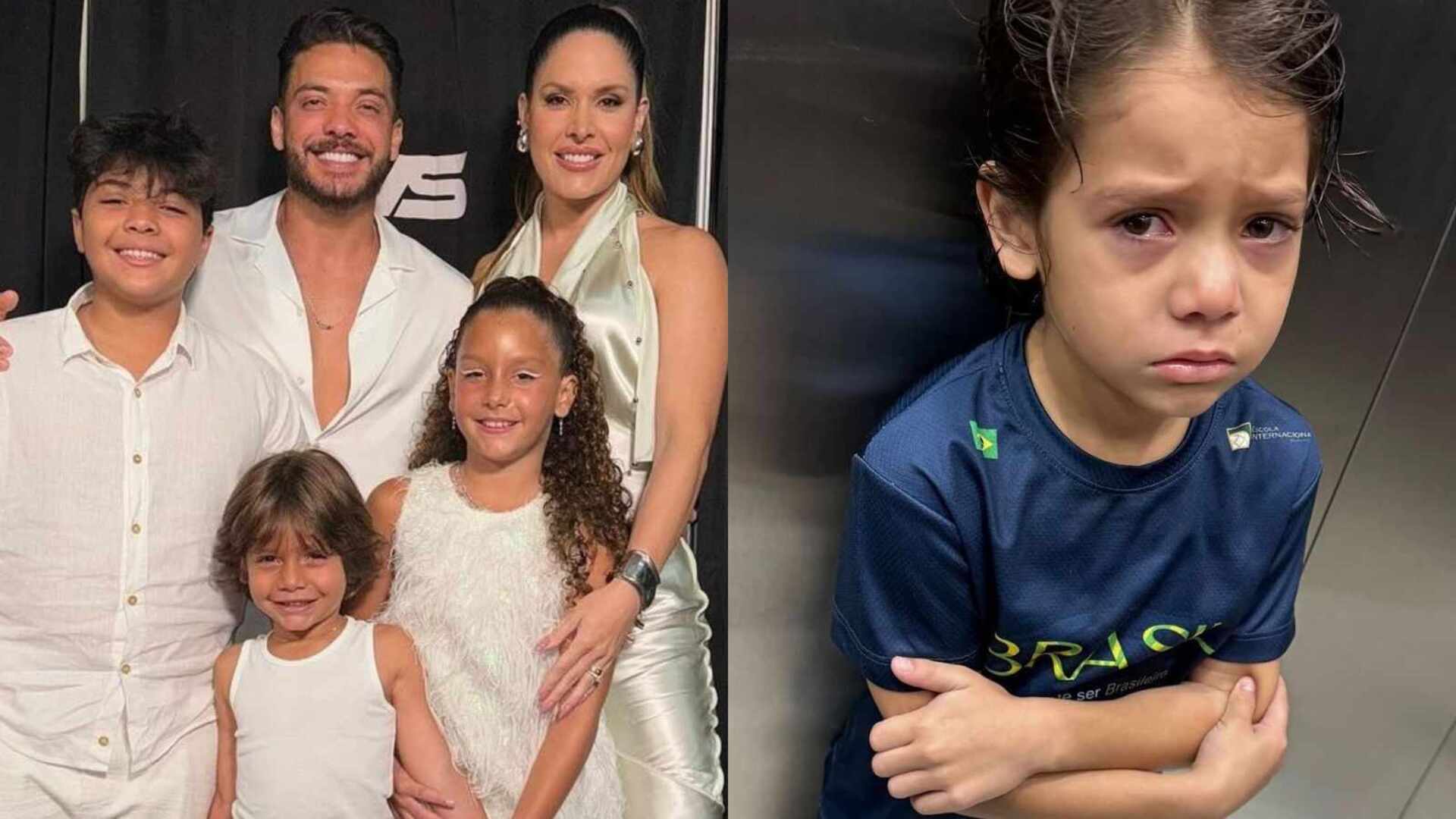 Filho de Wesley Safadão chora e revela drama pessoal: ‘Não quero’