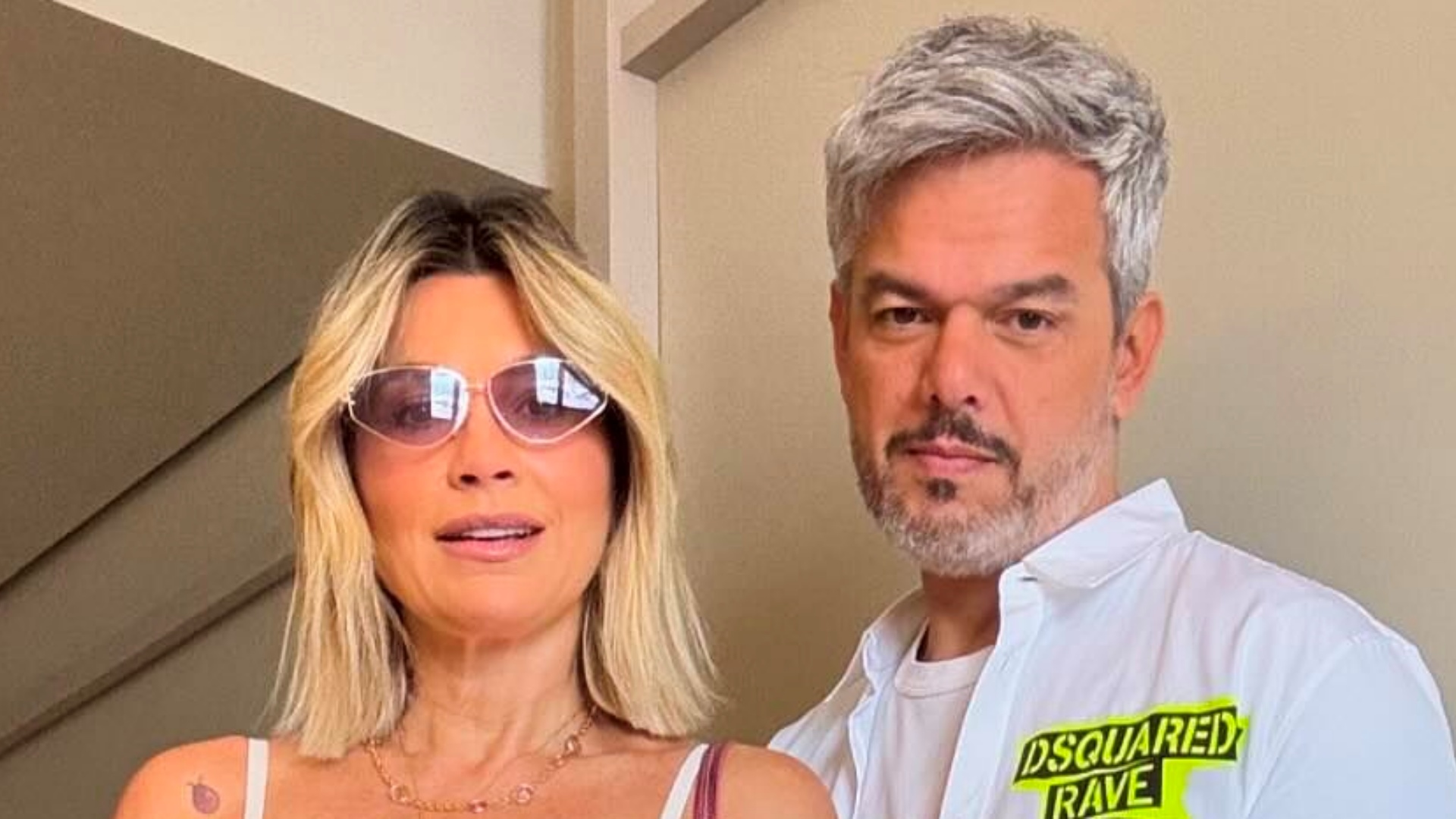 Flávia Alessandra se declara ao comemorar aniversário de Otaviano Costa