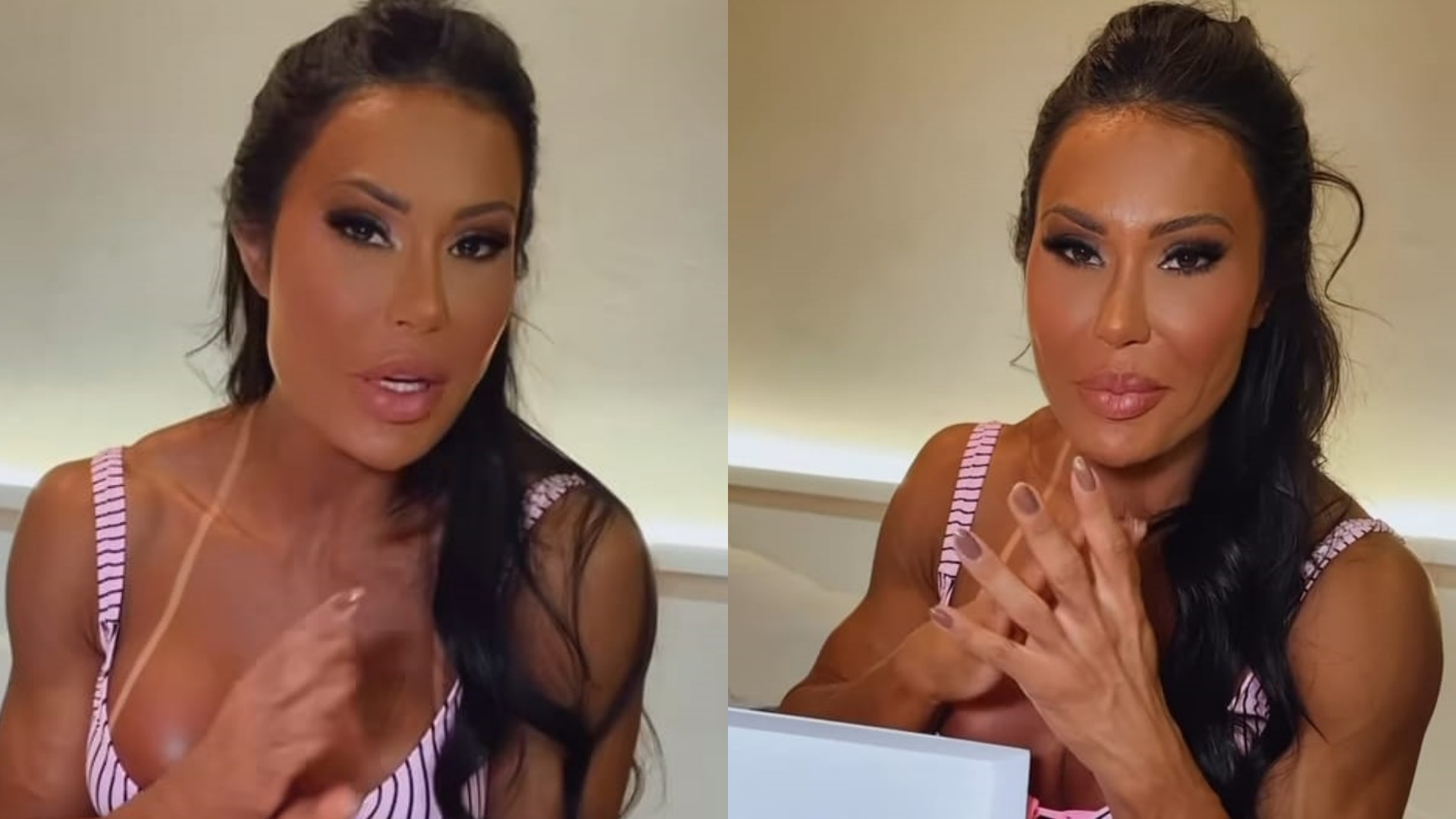 Gracyanne Barbosa manda recado sincerão para admirador secreto