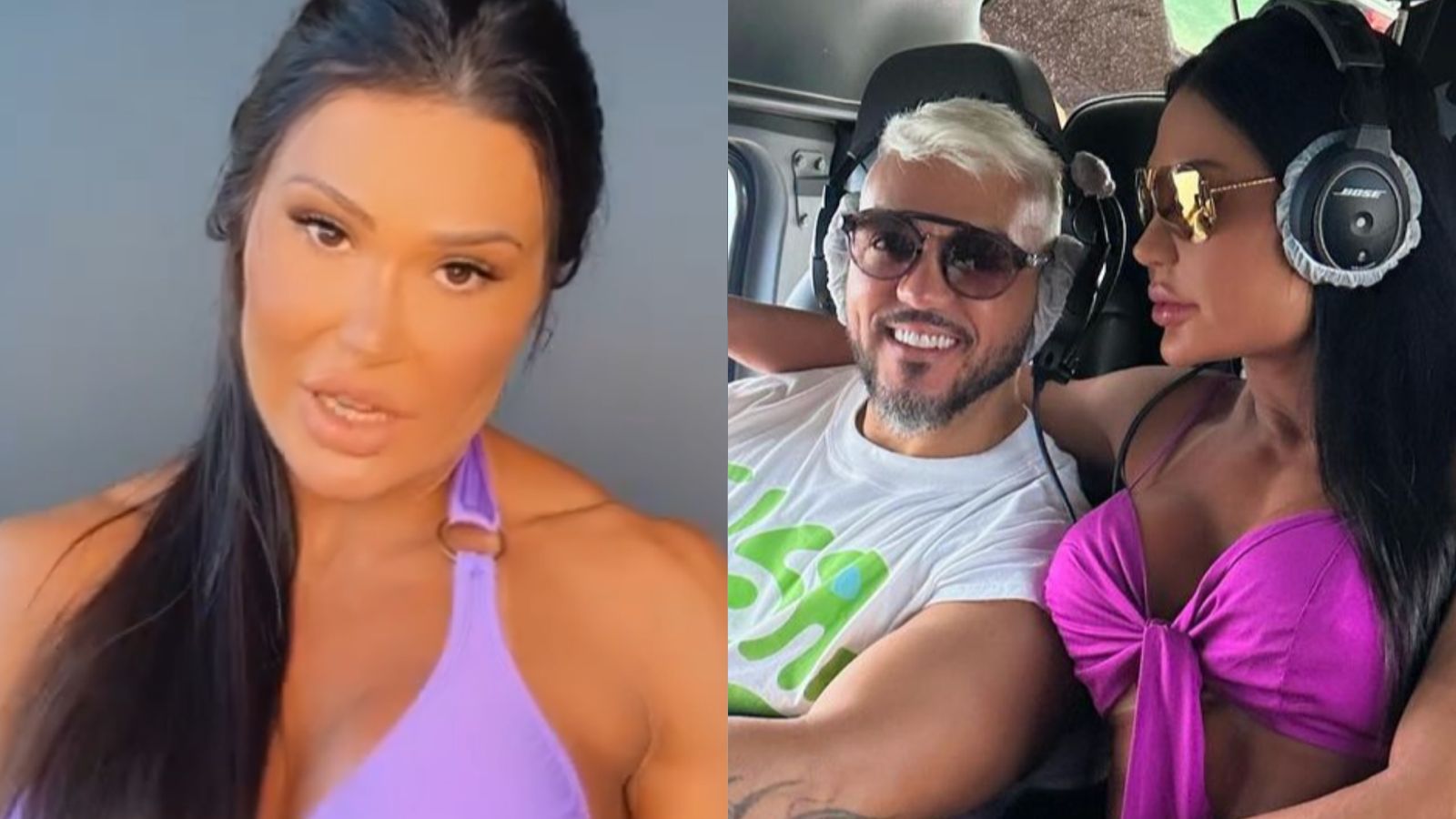 Gracyanne teria sofrido prejuízo milionário após ‘calote’ no divórcio com Belo
