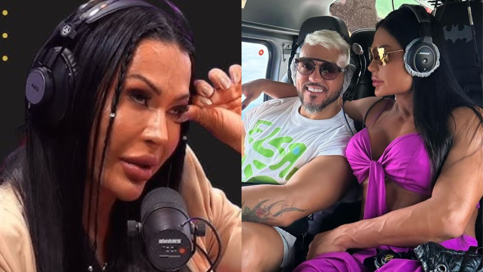 Gracyanne choca ao expor que foi proibida de ter filhos com Belo: ‘Exigência’