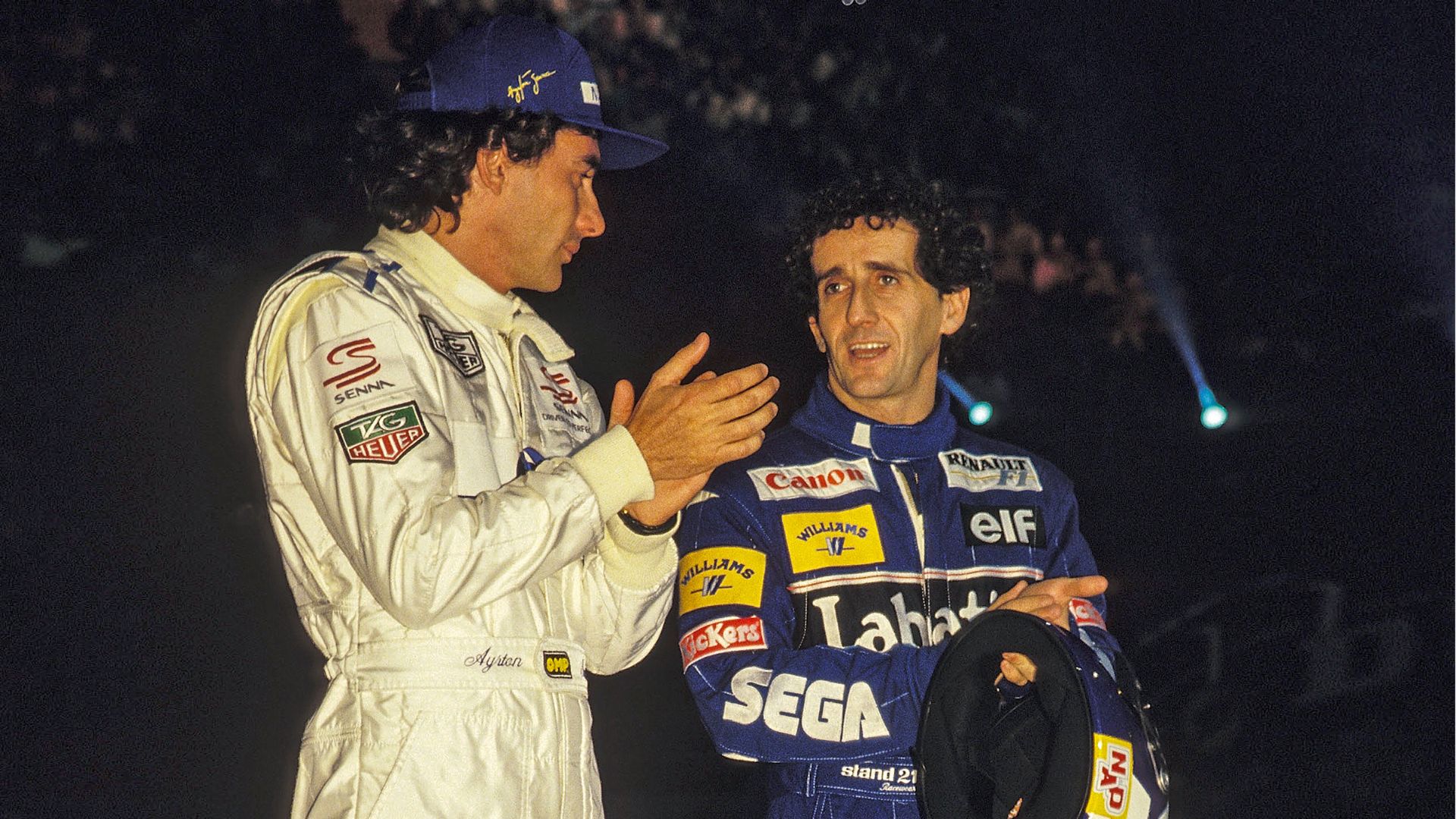 Há 35 anos, Ayrton Senna teve duelo de gigantes com adversário francês
