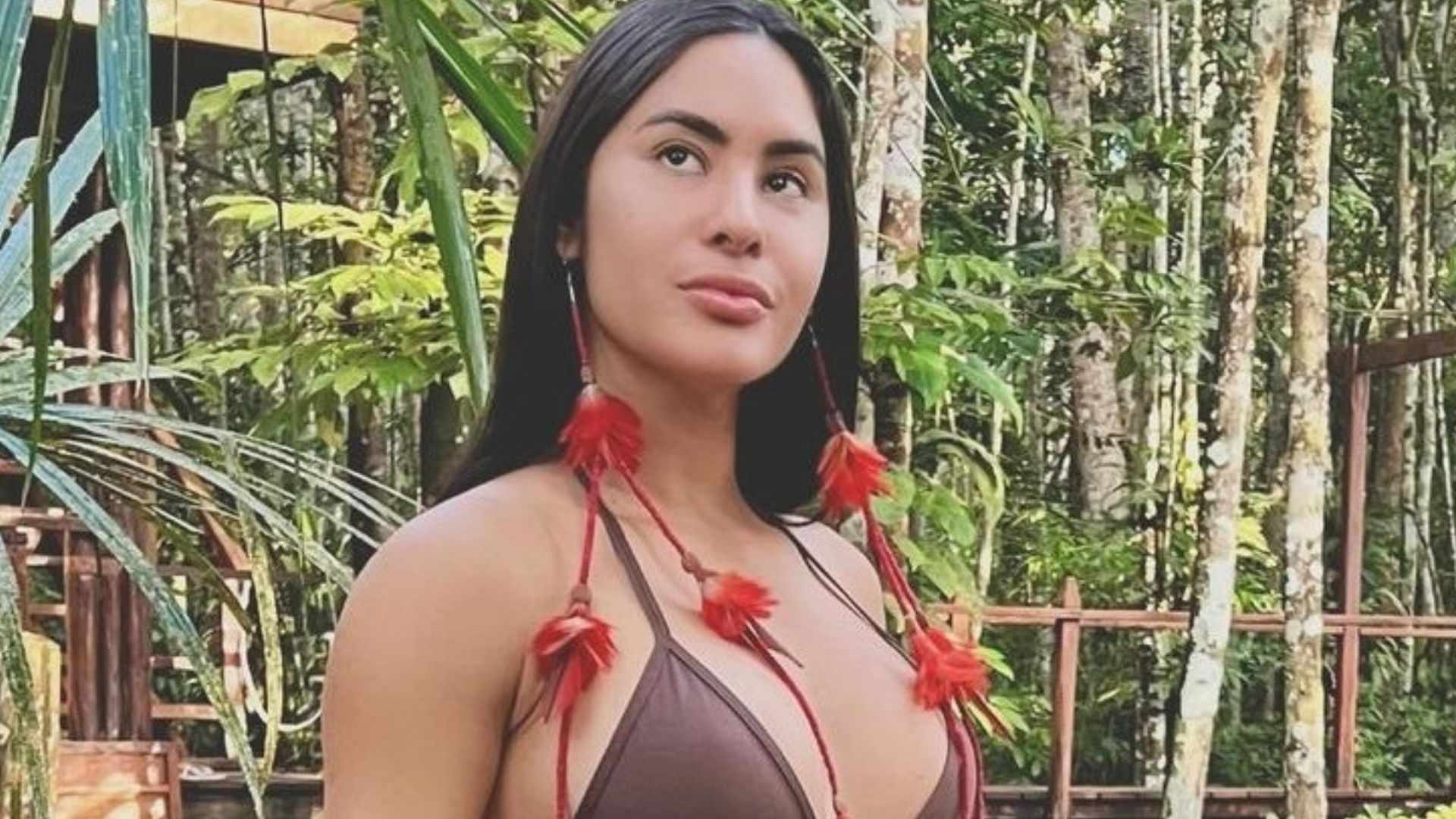 Isabelle Nogueira esbanja beleza natural na Amazônia e choca: ‘Maravilhosa’