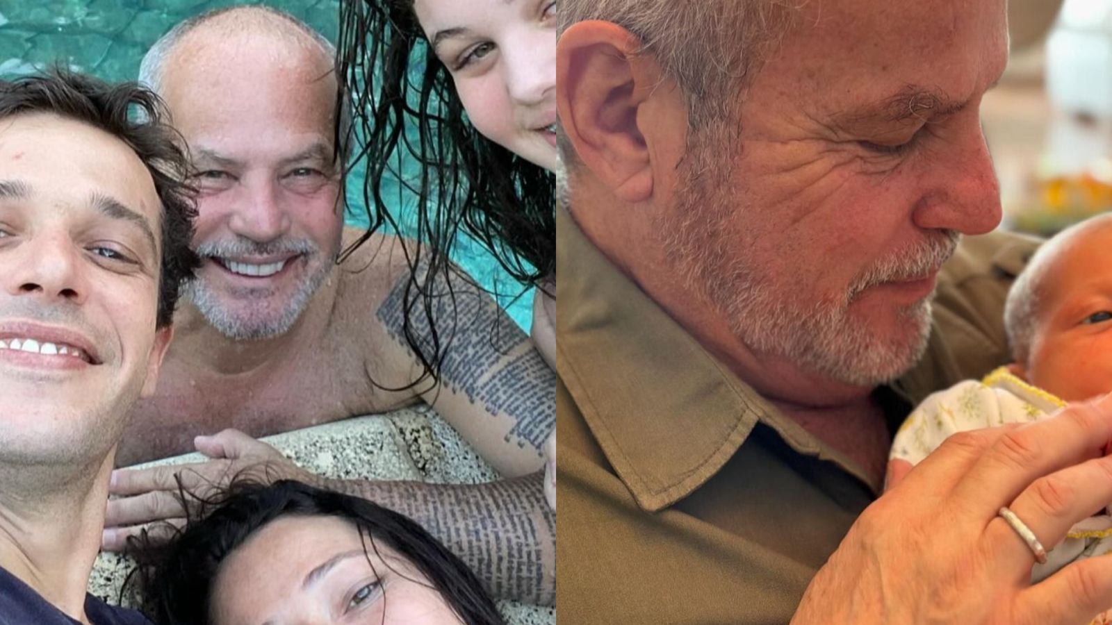 Jayme Monjardim faz rara aparição com filhos e netos em seu aniversário
