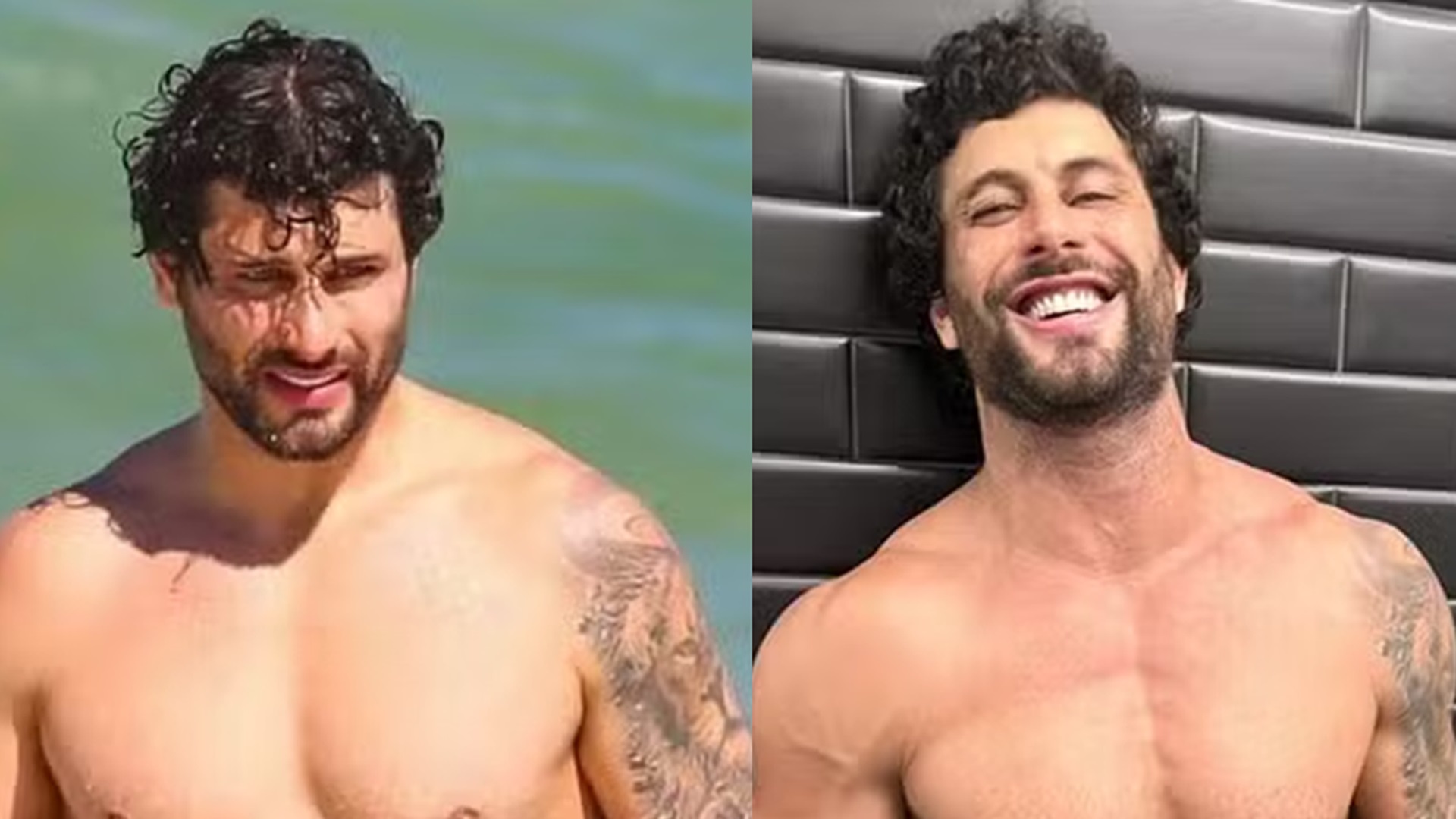 Jesus Luz mostra perda de peso com fotos de antes e depois: “Inspiração”