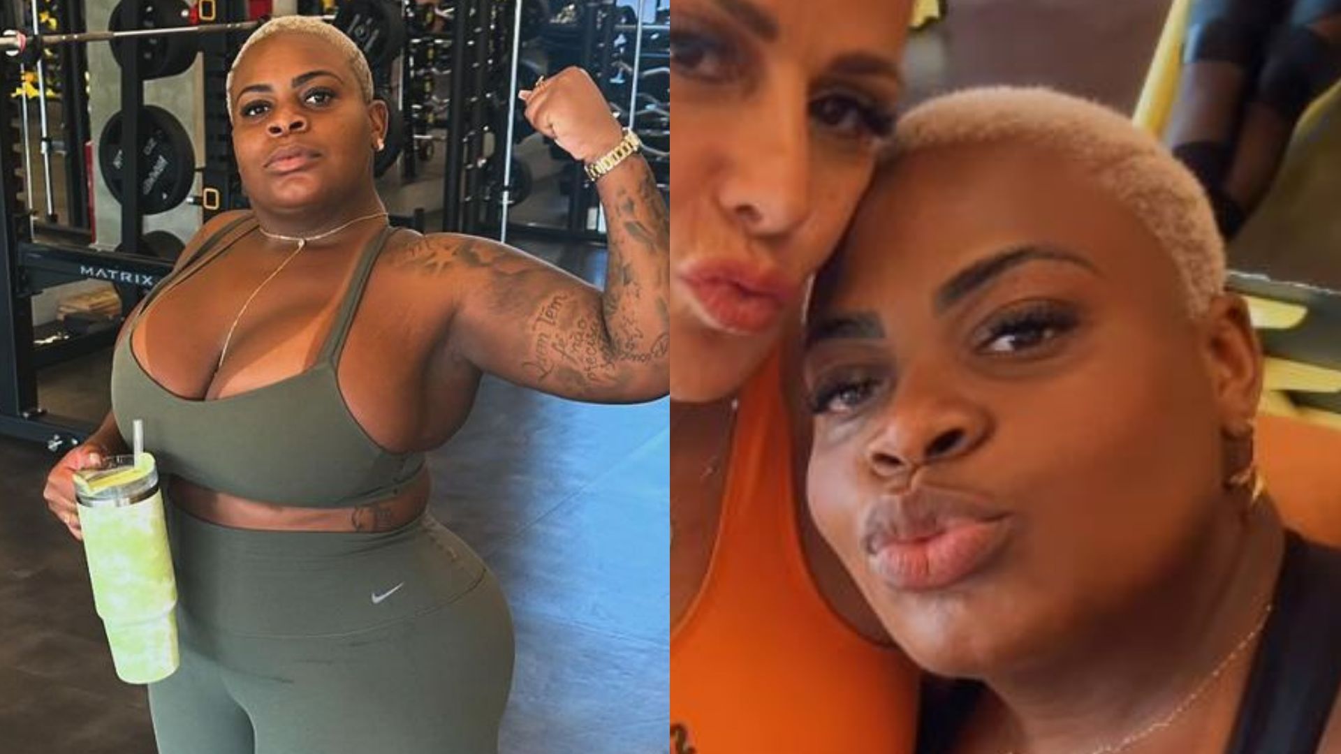 Jojo Todynho registra encontro especial com Viviane Araújo em academia