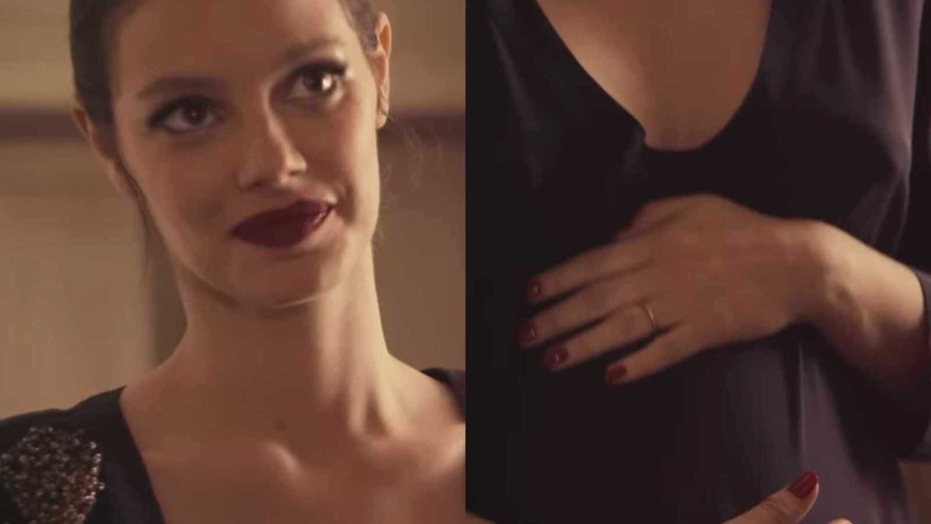 Grávida, Laura Neiva surpreende ao mostrar como já está sua barriga