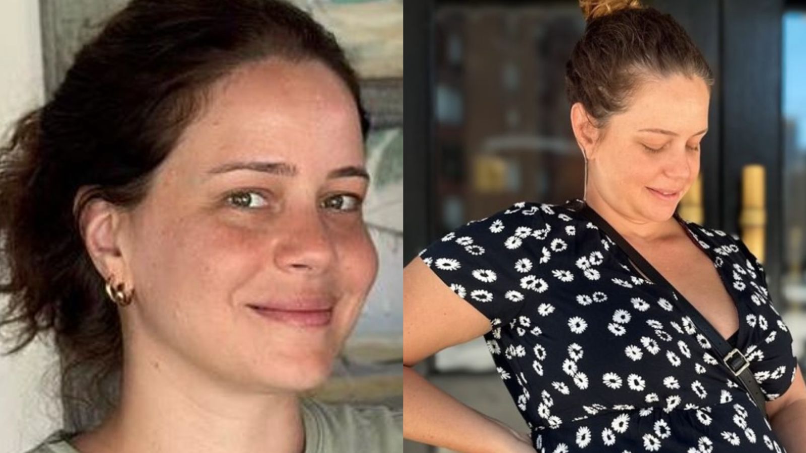 Leandra Leal se derrete pelo barrigão de grávida na espera pelo segundo filho
