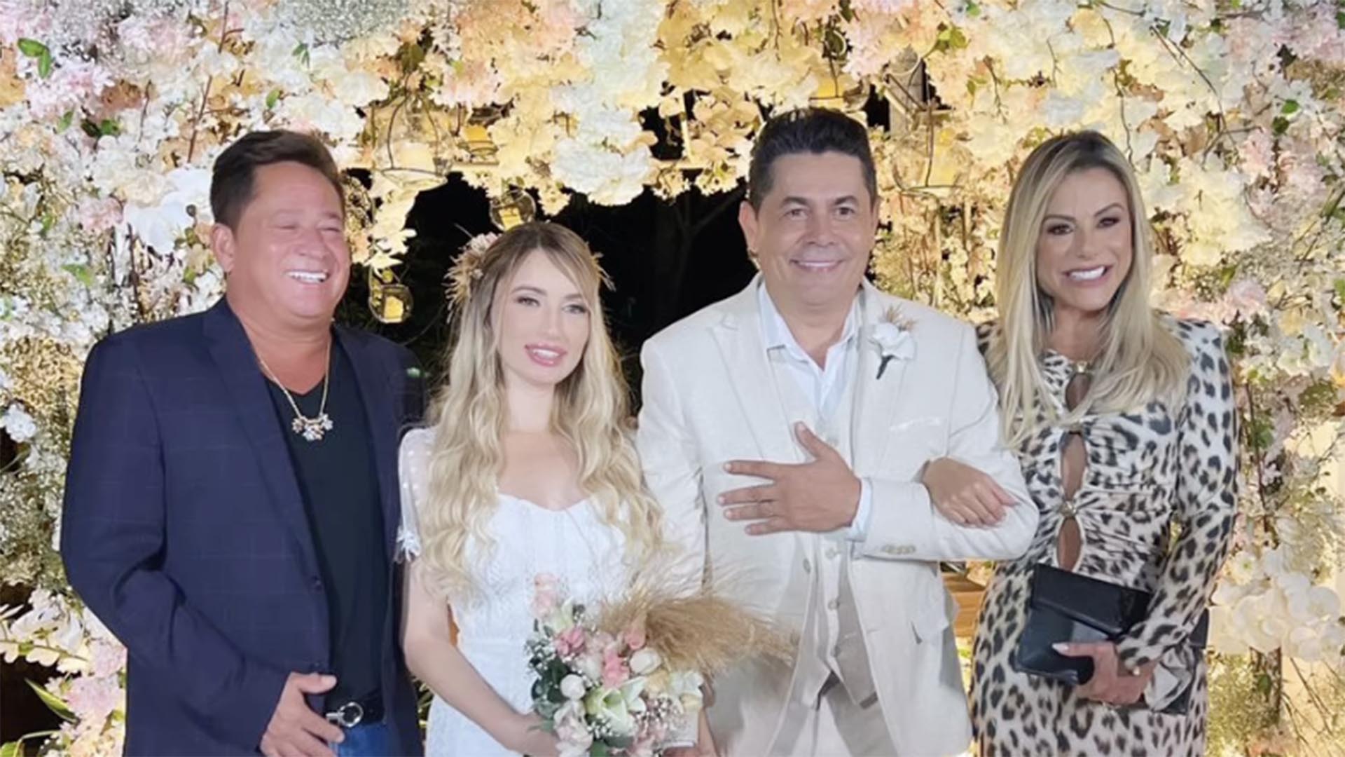 Ex de Maraisa, Fabricio Marques se casa em cerimônia luxuosa