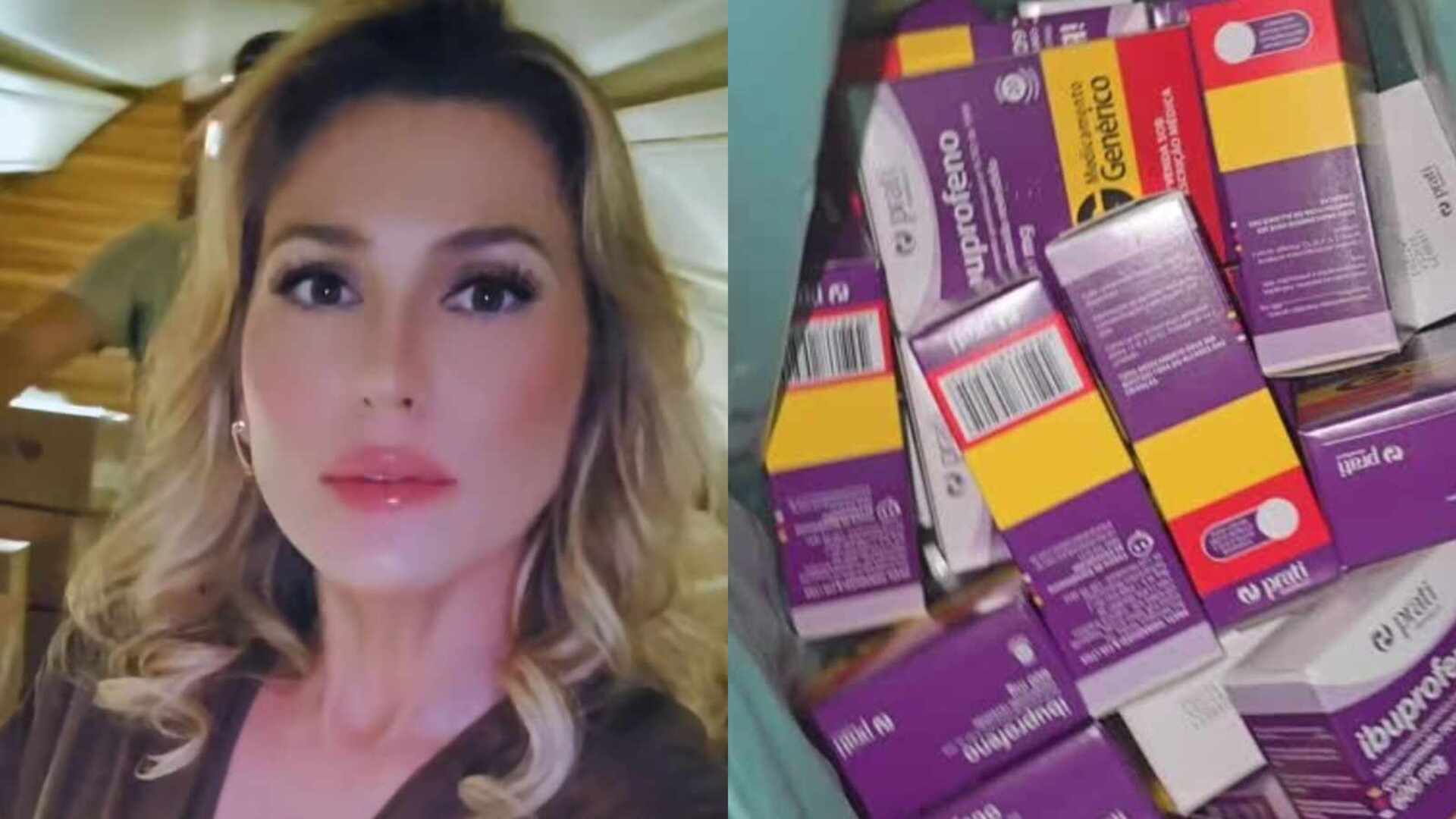 Lívia Andrade enche mais um avião particular de doações: ‘Não pode parar’