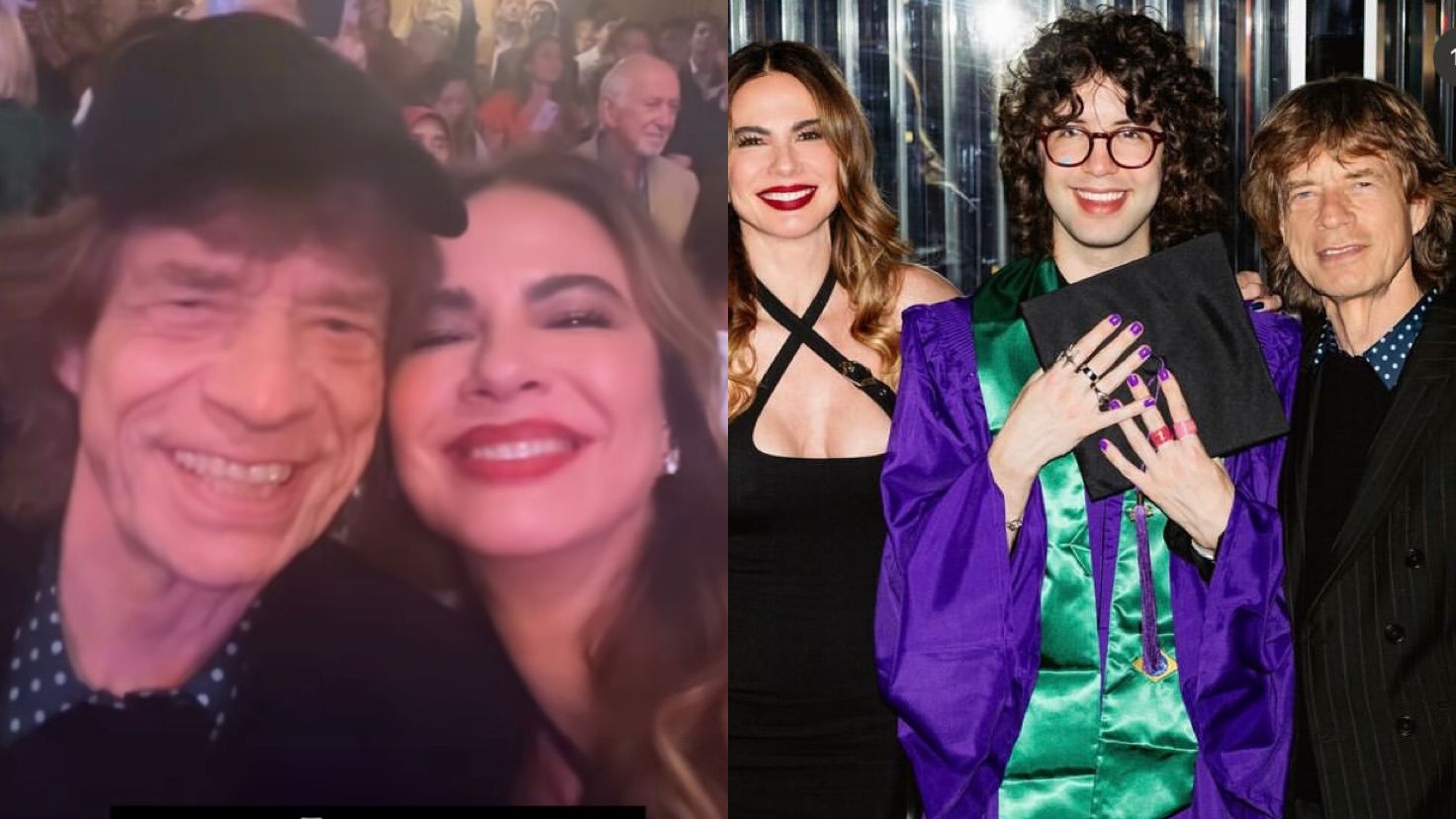 Luciana Gimenez fala da emoção dela e de Mick Jagger na formatura do filho