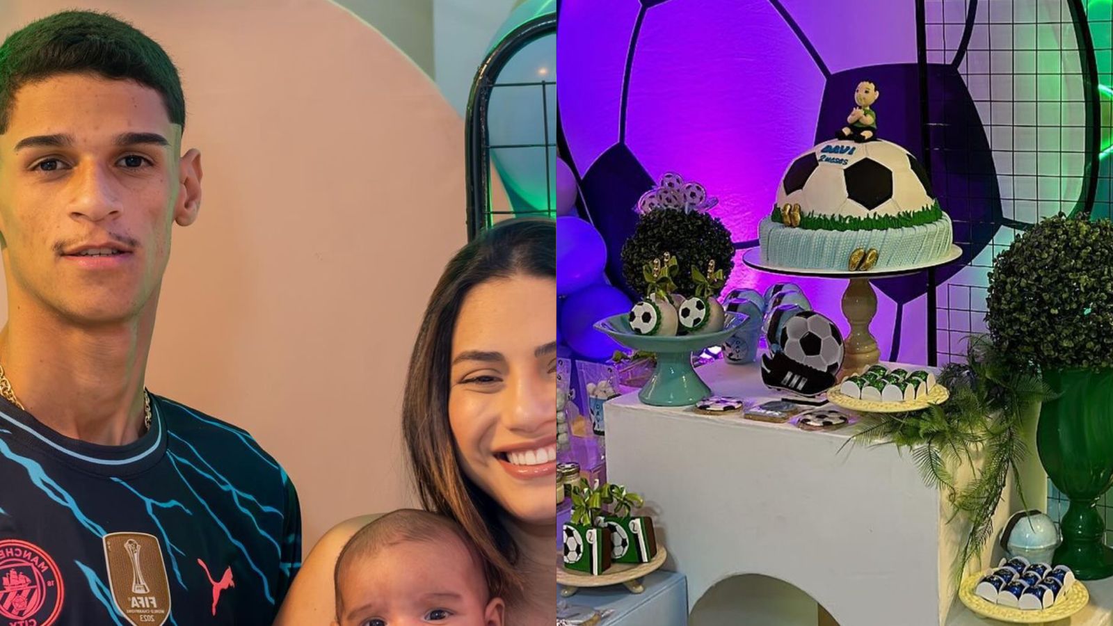 Luva de Pedreiro e ex-namorada celebram mesversário do filho juntos: ‘Felizes’