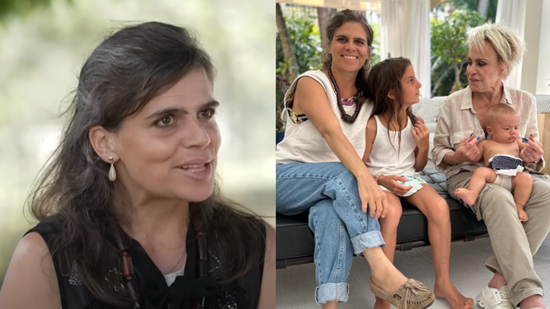 Filha de Ana Maria Braga explica por que decidiu morar no interior