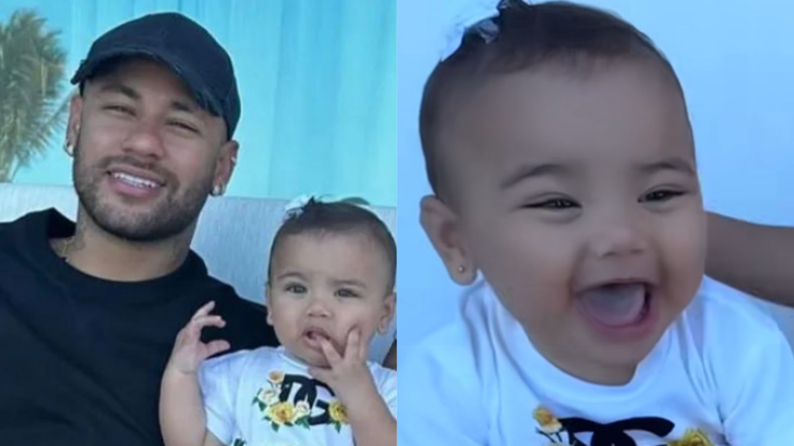 Filha de Neymar Jr, Mavie usa look caríssimo durante a viagem à Arábia Saudita