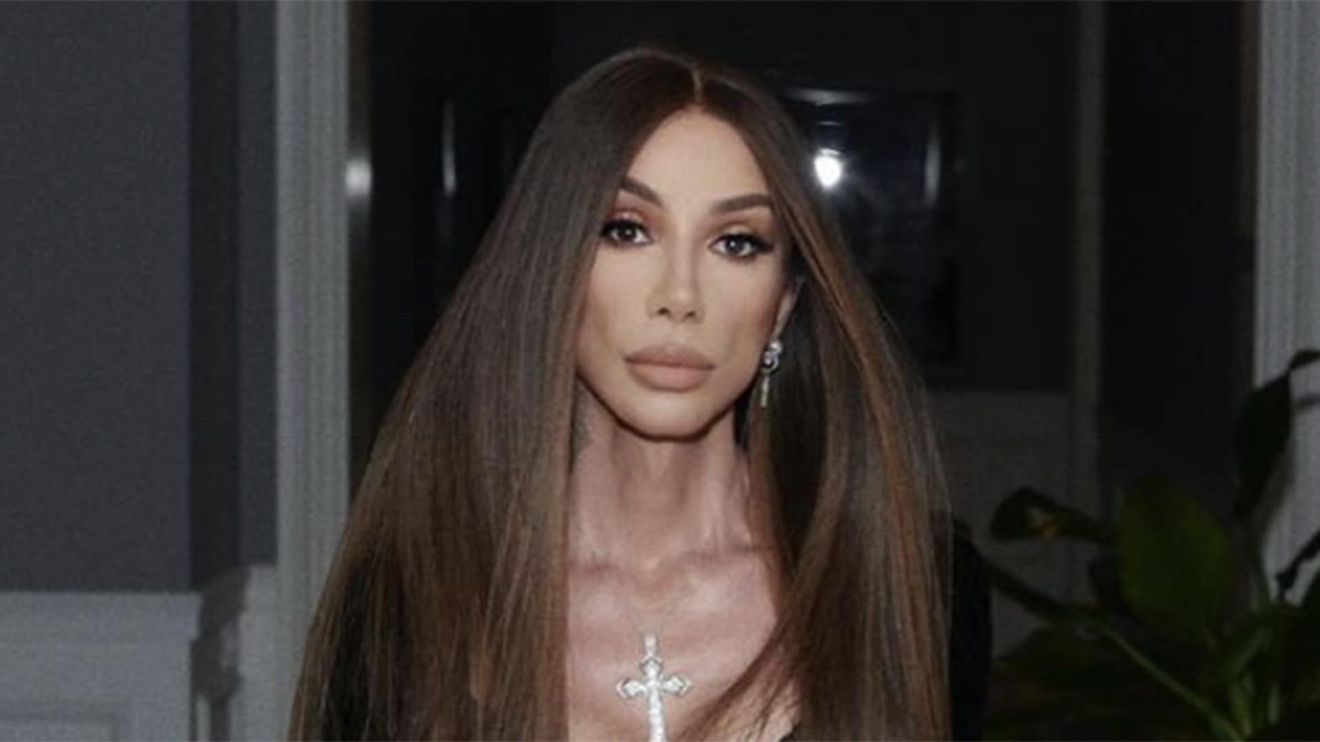 Maya Massafera surge deslumbrante em look para noitada