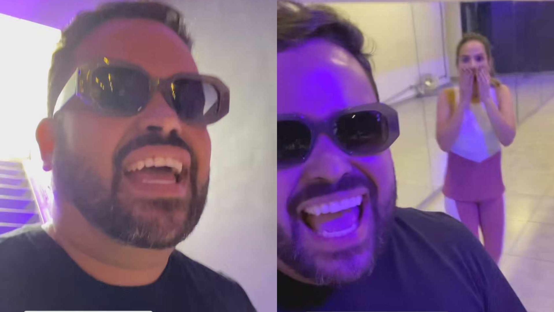 Michel, do BBB 24, invade ensaio de Wanessa Camargo e surpreende cantora