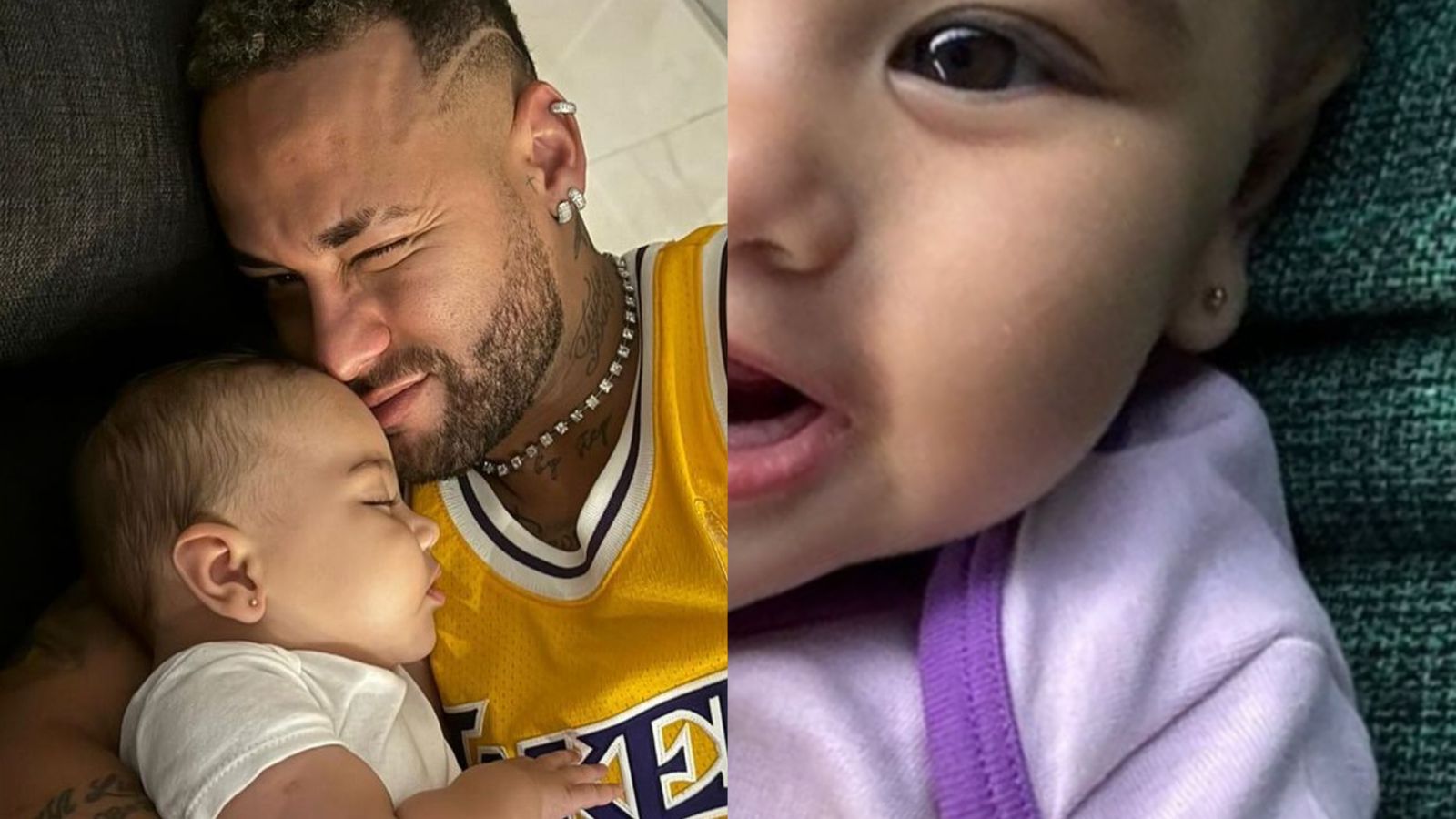 Alerta de fofura! Neymar Jr encanta ao exibir o sorriso da filha, Mavie