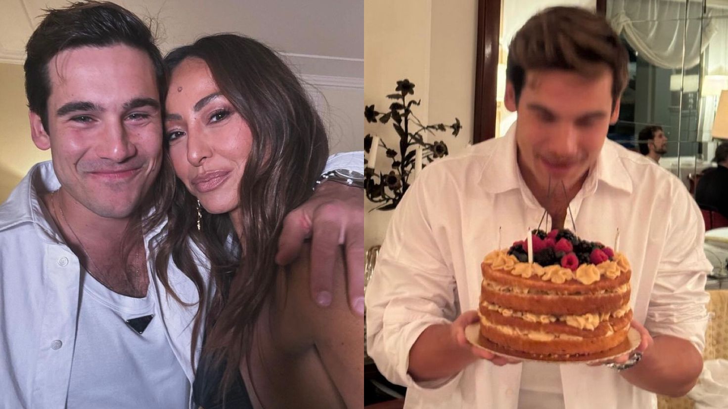 Nicolas Prattes celebra 27 anos com Sabrina Sato em hotel que Madonna está hospedada