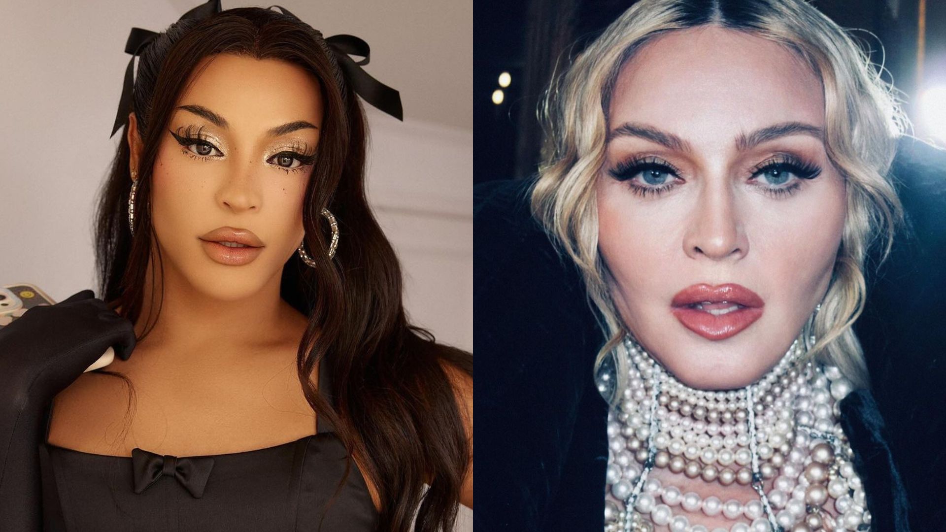 Pabllo Vittar se diverte com Madonna em ensaio de show em Copacabana