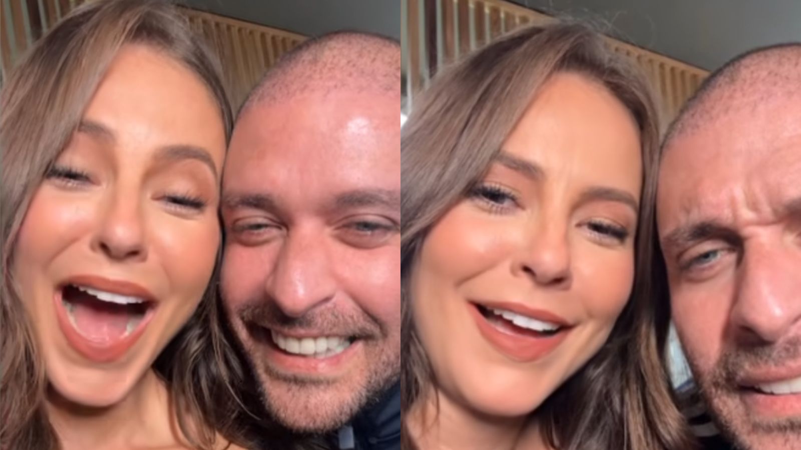 Paolla Oliveira e Diogo Nogueira reagem a proposta para formar trisal com atriz