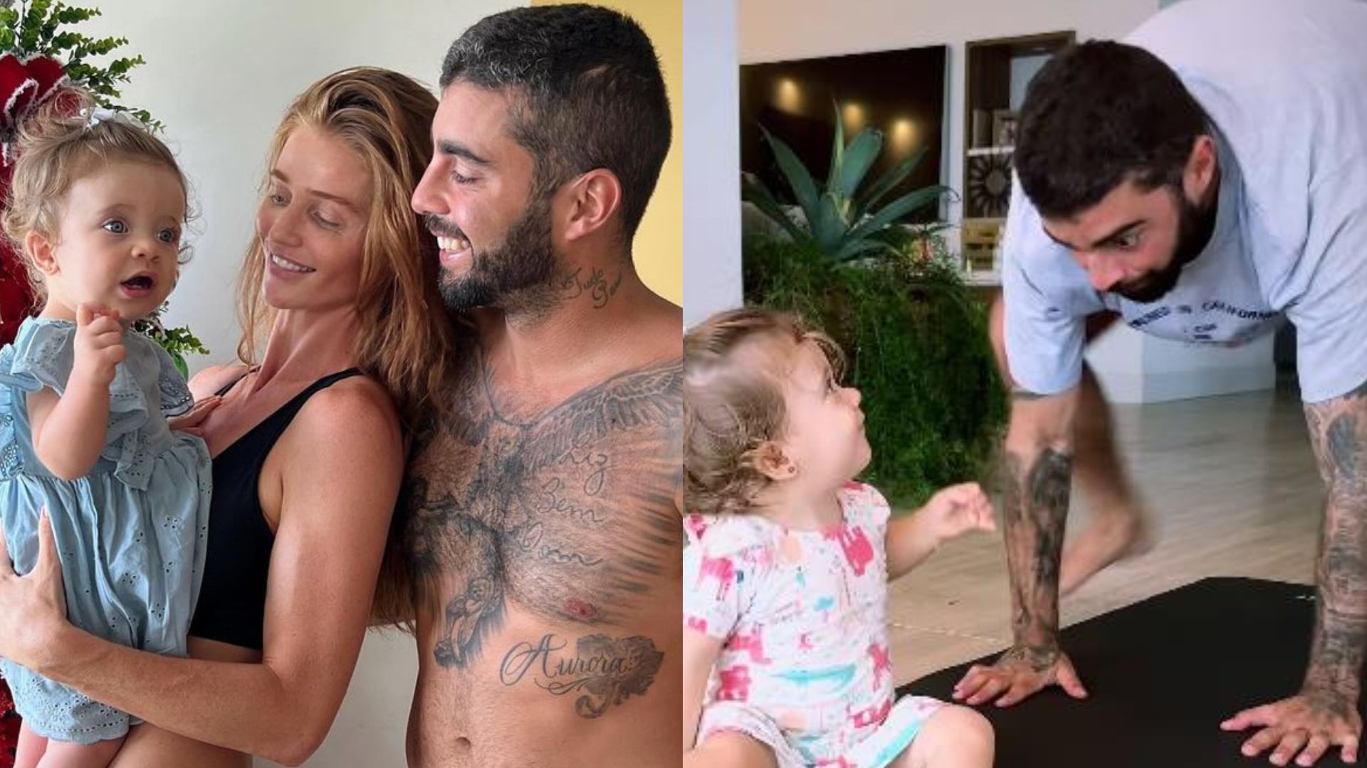 Pedro Scooby encanta ao mostrar momento divertido com a filha caçula, Aurora