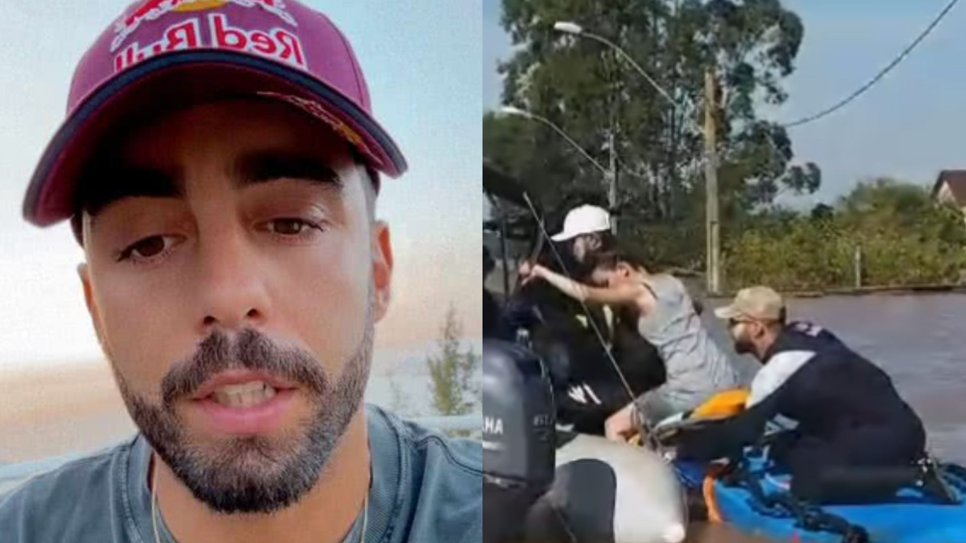 Pedro Scooby lamenta tragédia em resgate de vítimas no RS: ‘Cena de filme’