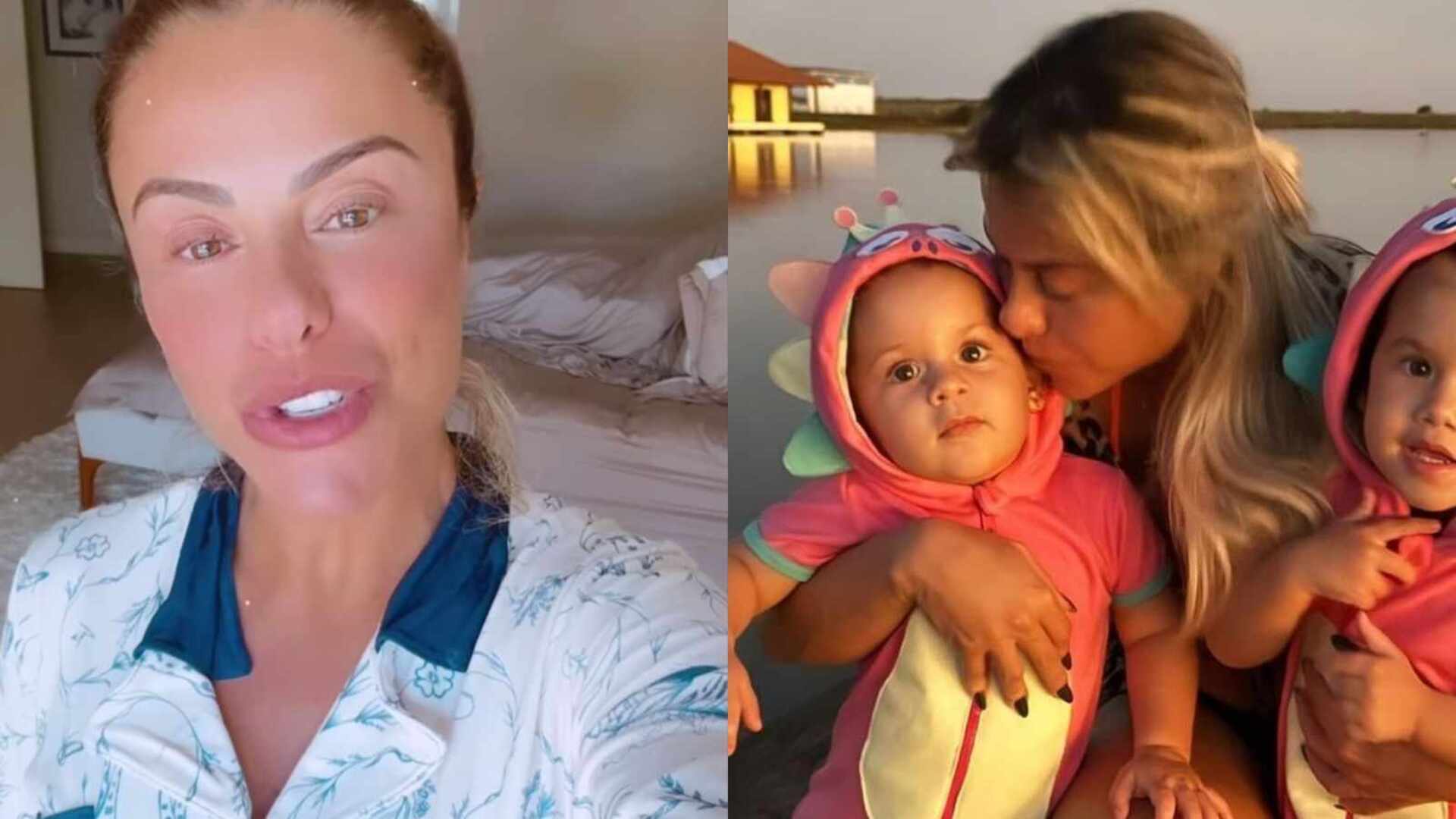 Poliana Rocha lamenta distância das netas após diagnóstico: ‘Infelizmente’