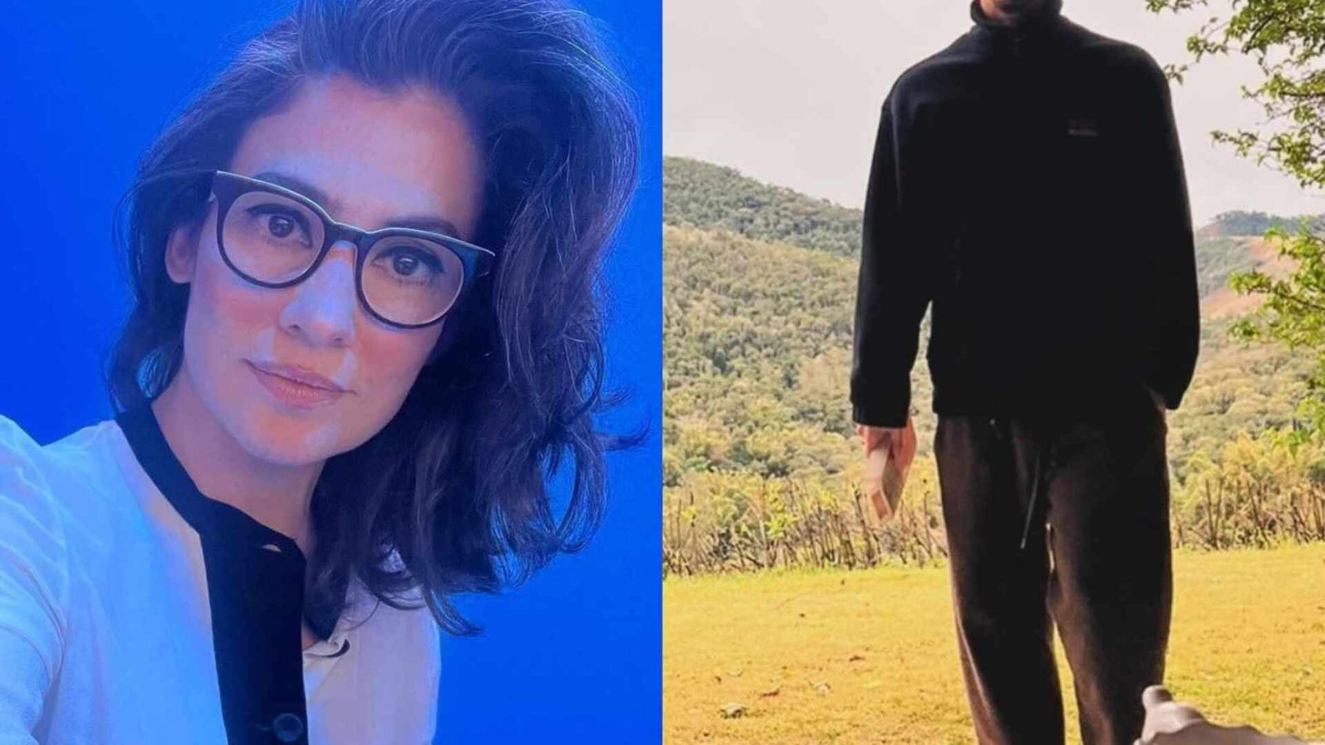Renata Vasconcellos posta foto raríssima do filho e beleza impressiona