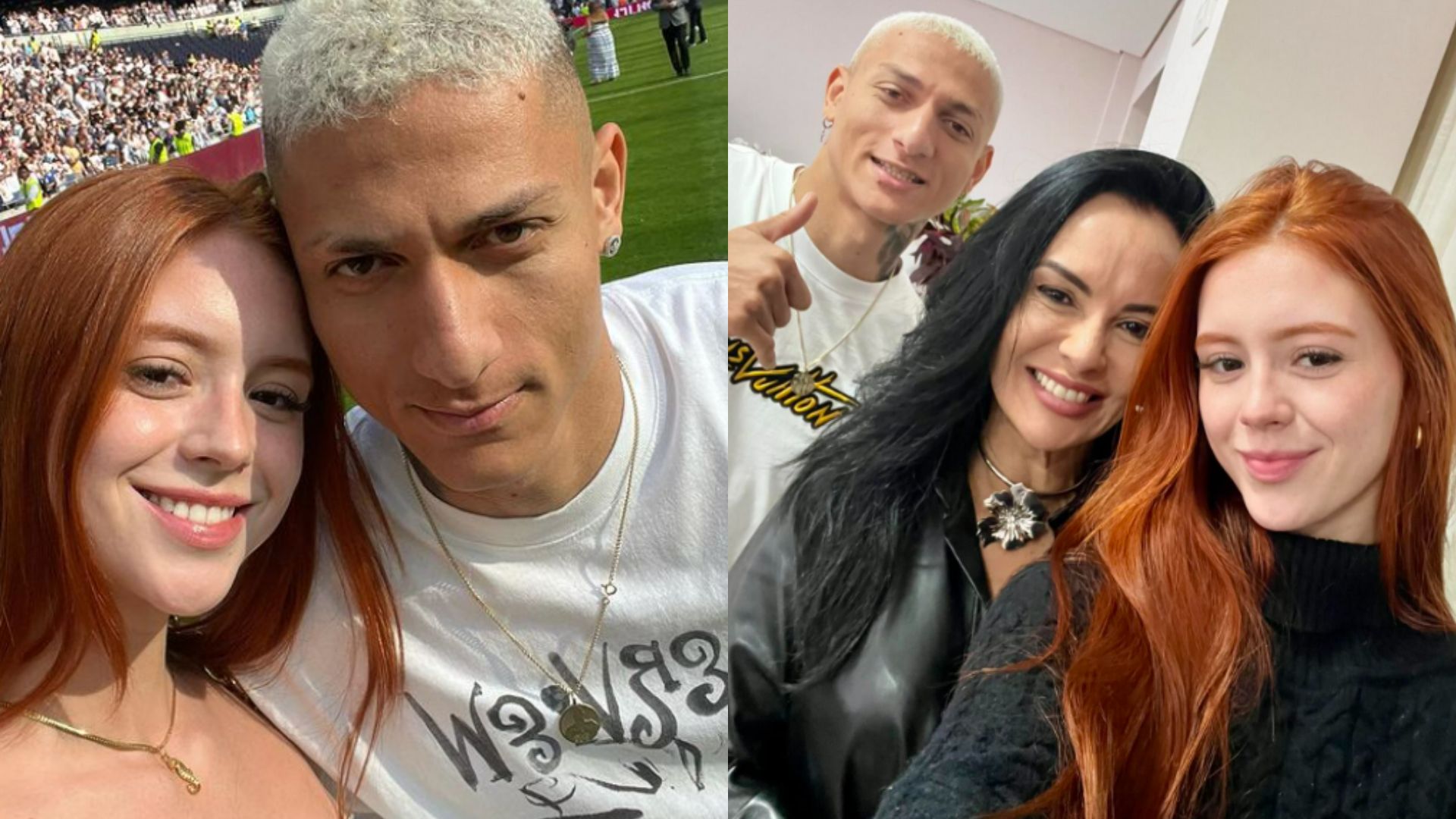 Richarlison visita família da namorada no Paraná: “Conhecer a sogra”