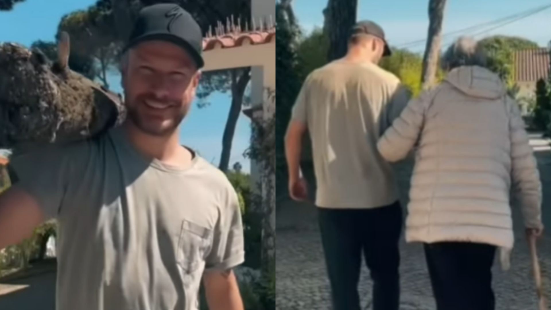 Rodrigo Hilbert impressiona ao construir presente especial para a mãe