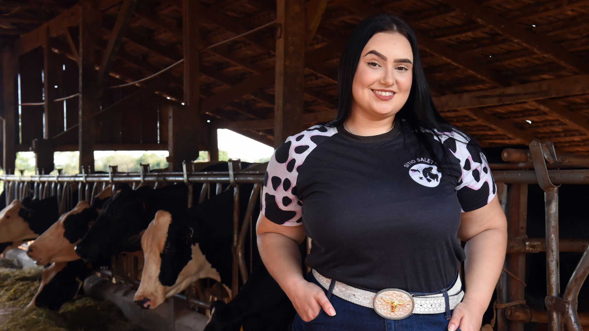 Jovem pecuarista Salette Peron encoraja mulheres a atuarem no agro: ‘Podemos fazer o que quisermos’