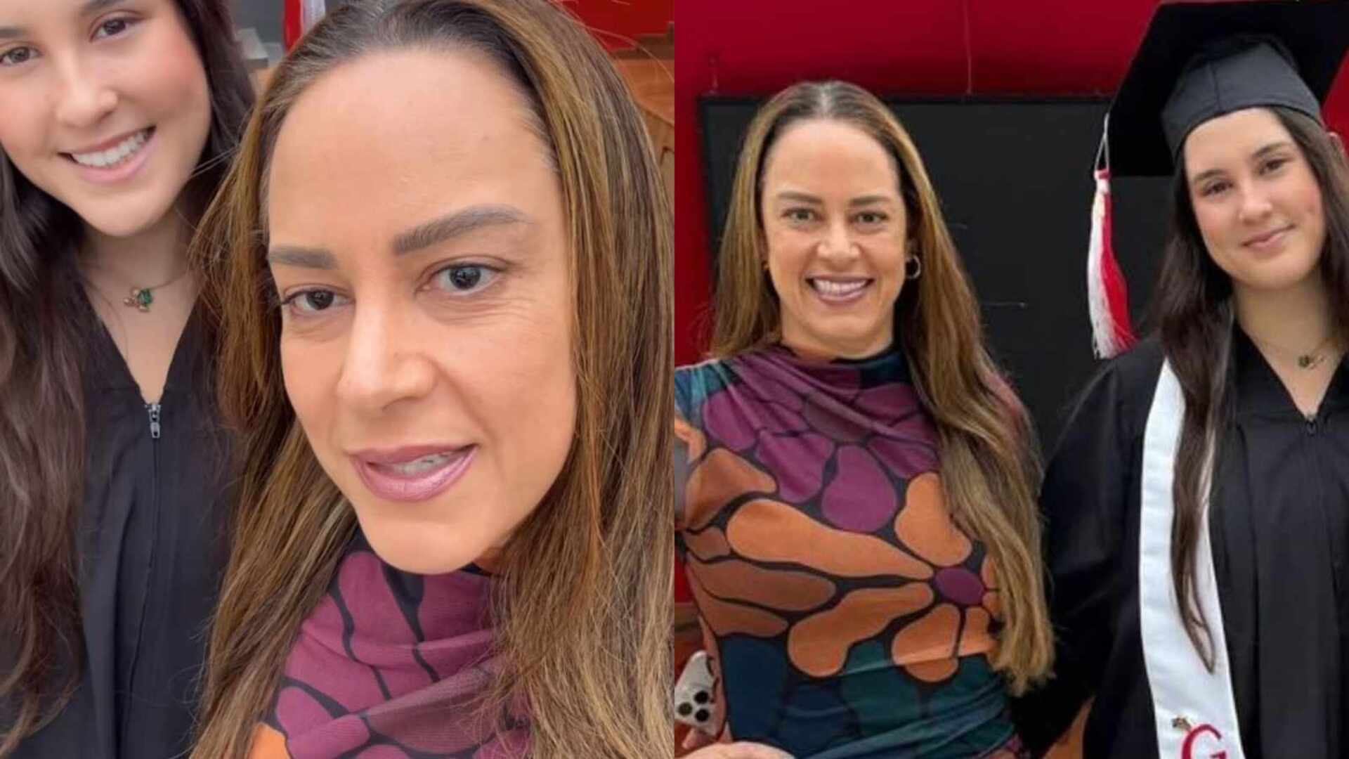 Silvia Abravanel celebra graduação da filha caçula: ‘Na escola que estudei’