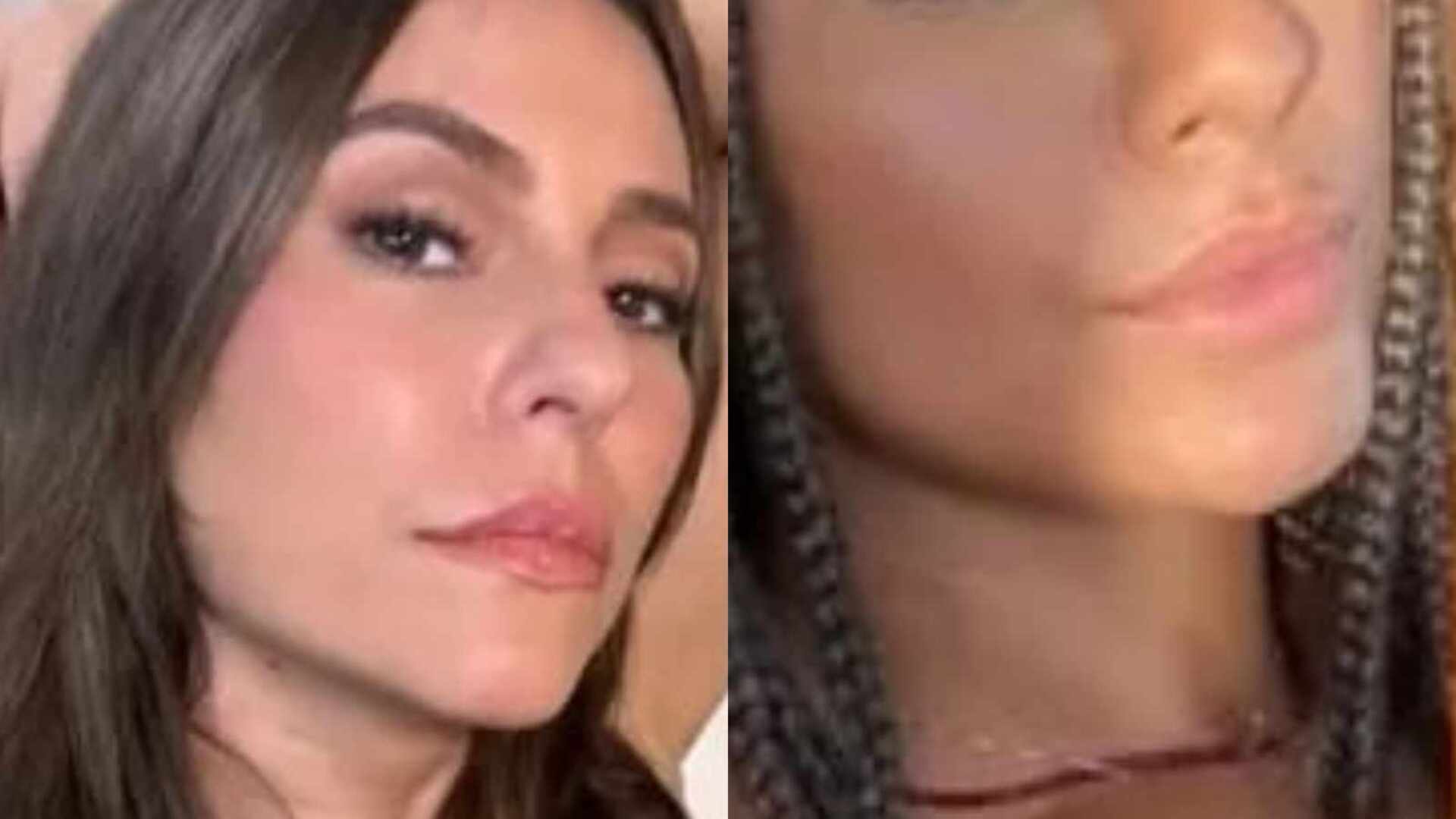 Paolla Oliveira mostra sua sósia e questiona: ‘Parece ou não?’