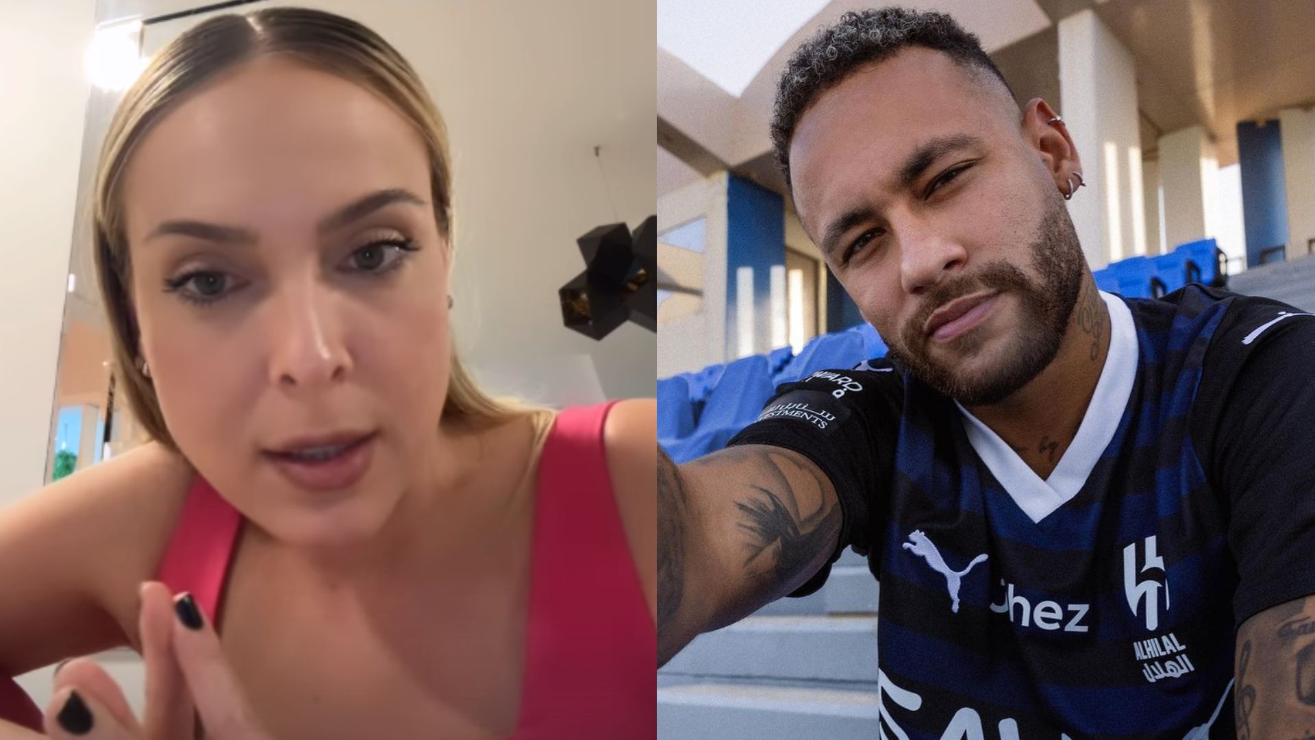 Tata Estaniecki agradece ajuda de Neymar em campanha solidária ao RS